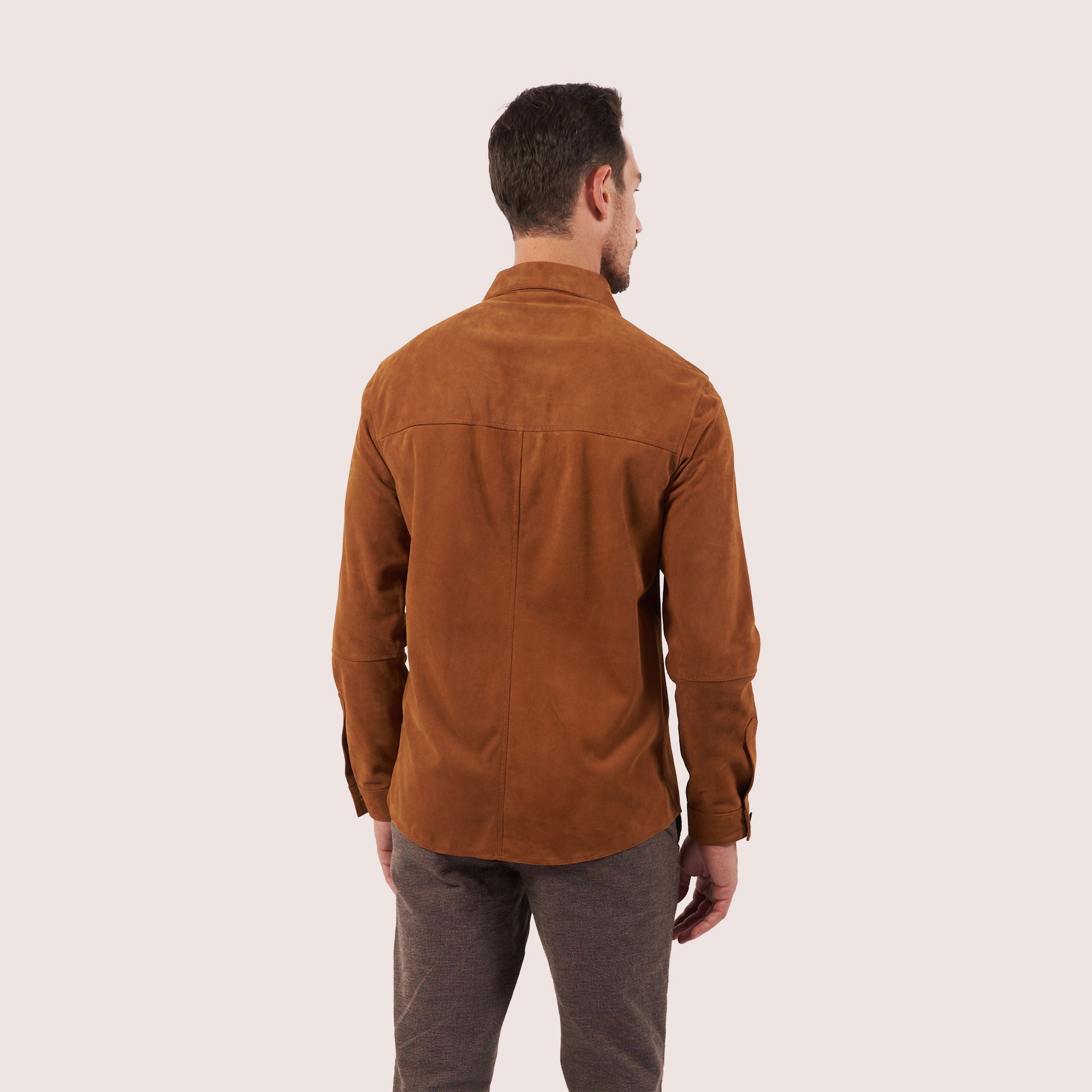 Hartford Goat Suede Shirt-10