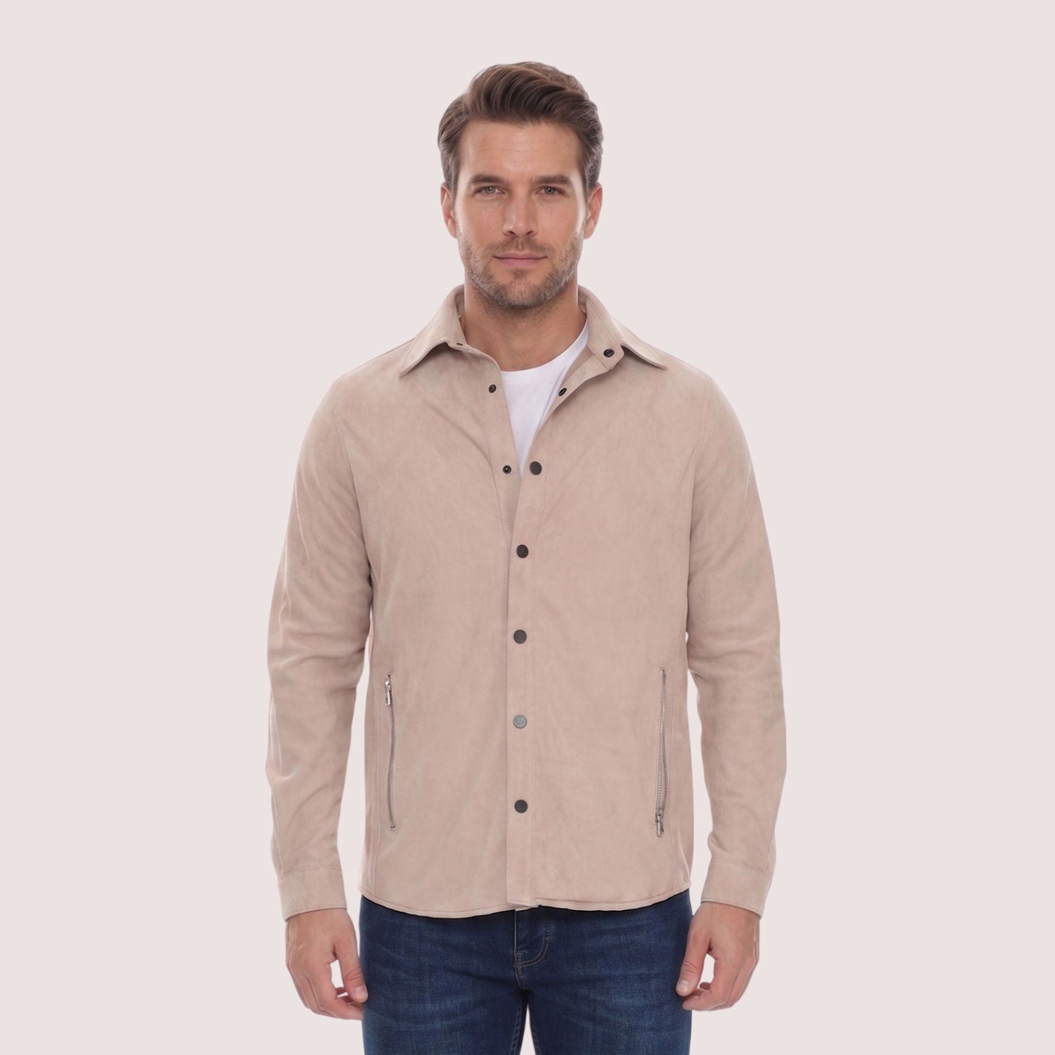 Lawson Goat Suede Shirt-6