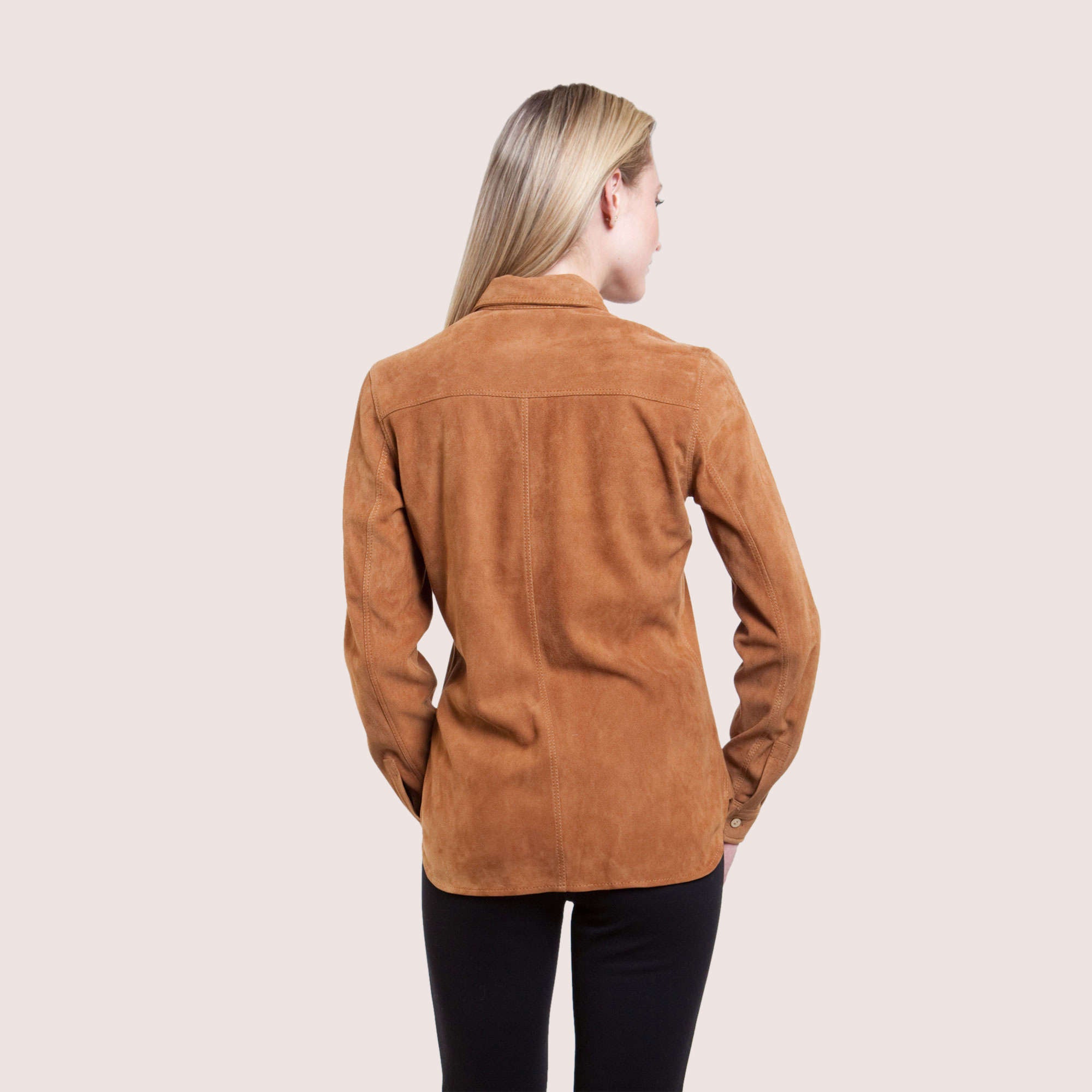 Katie Goat Suede Shirt-3