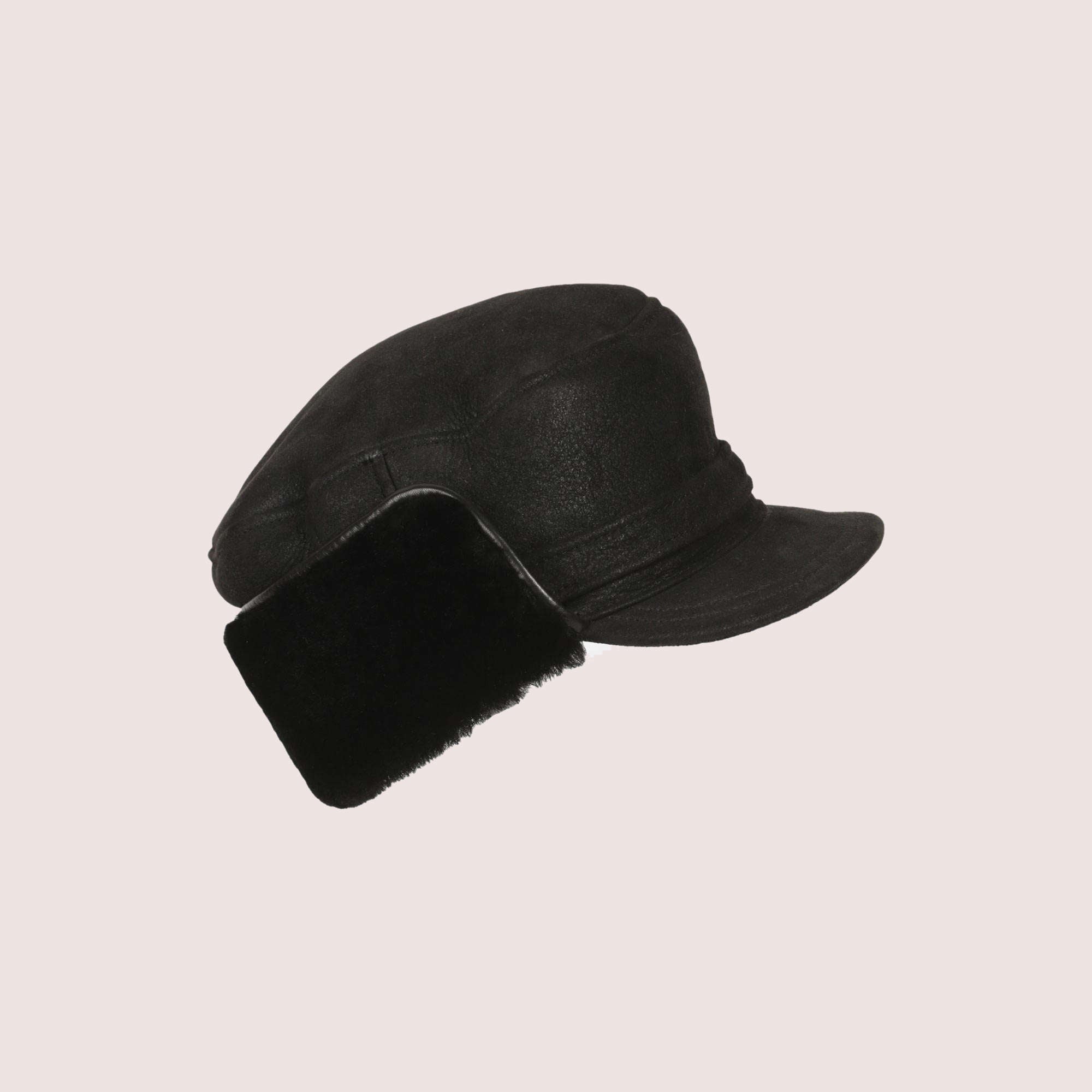 Men's Winnipeg Sheepskin Hat W/ LB Trim-6