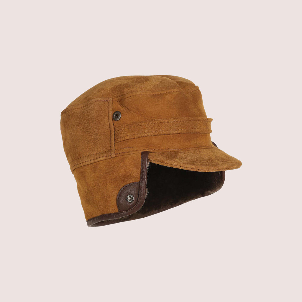 Men's Winnipeg Sheepskin Hat w/ LB Trim