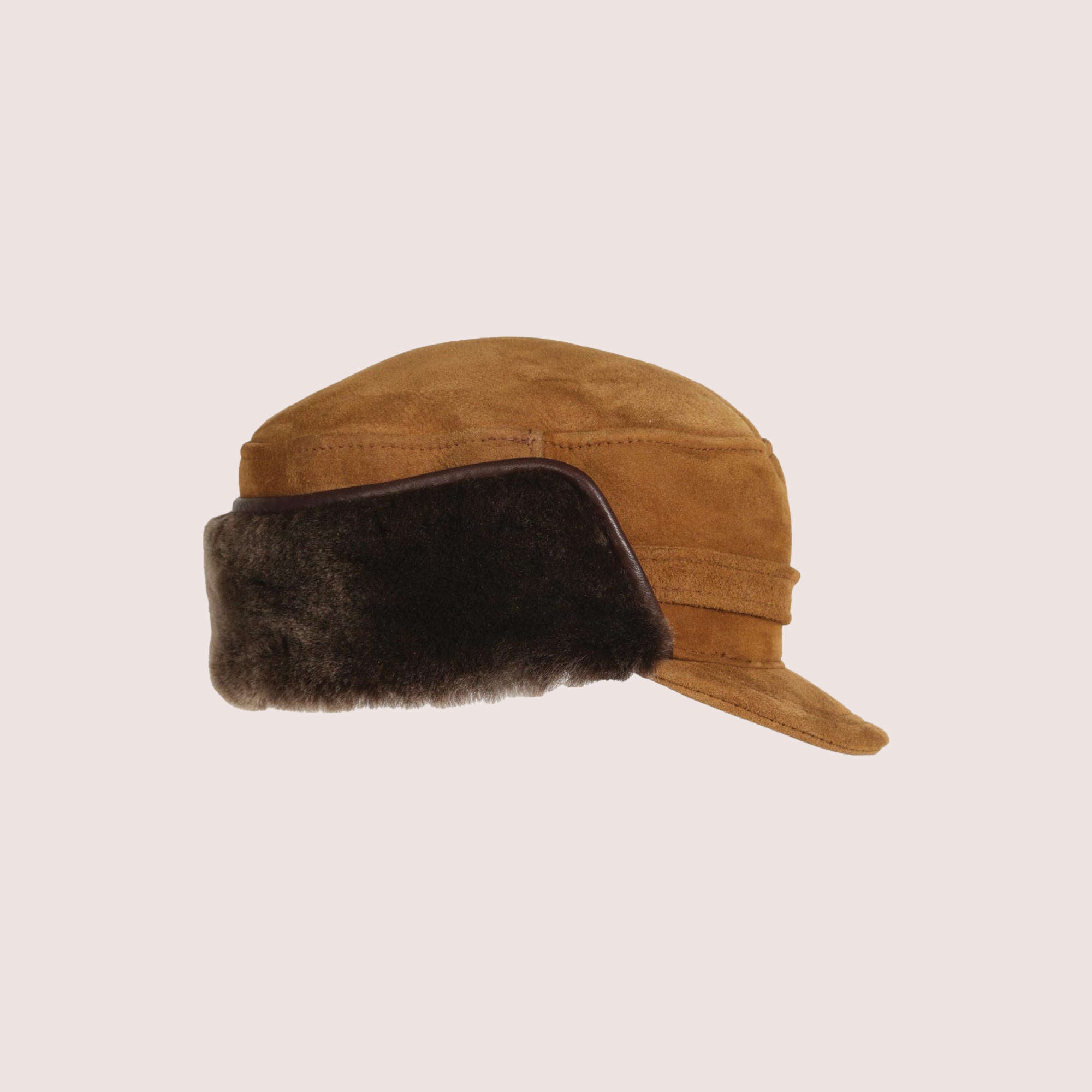 Men's Winnipeg Sheepskin Hat W/ LB Trim-8