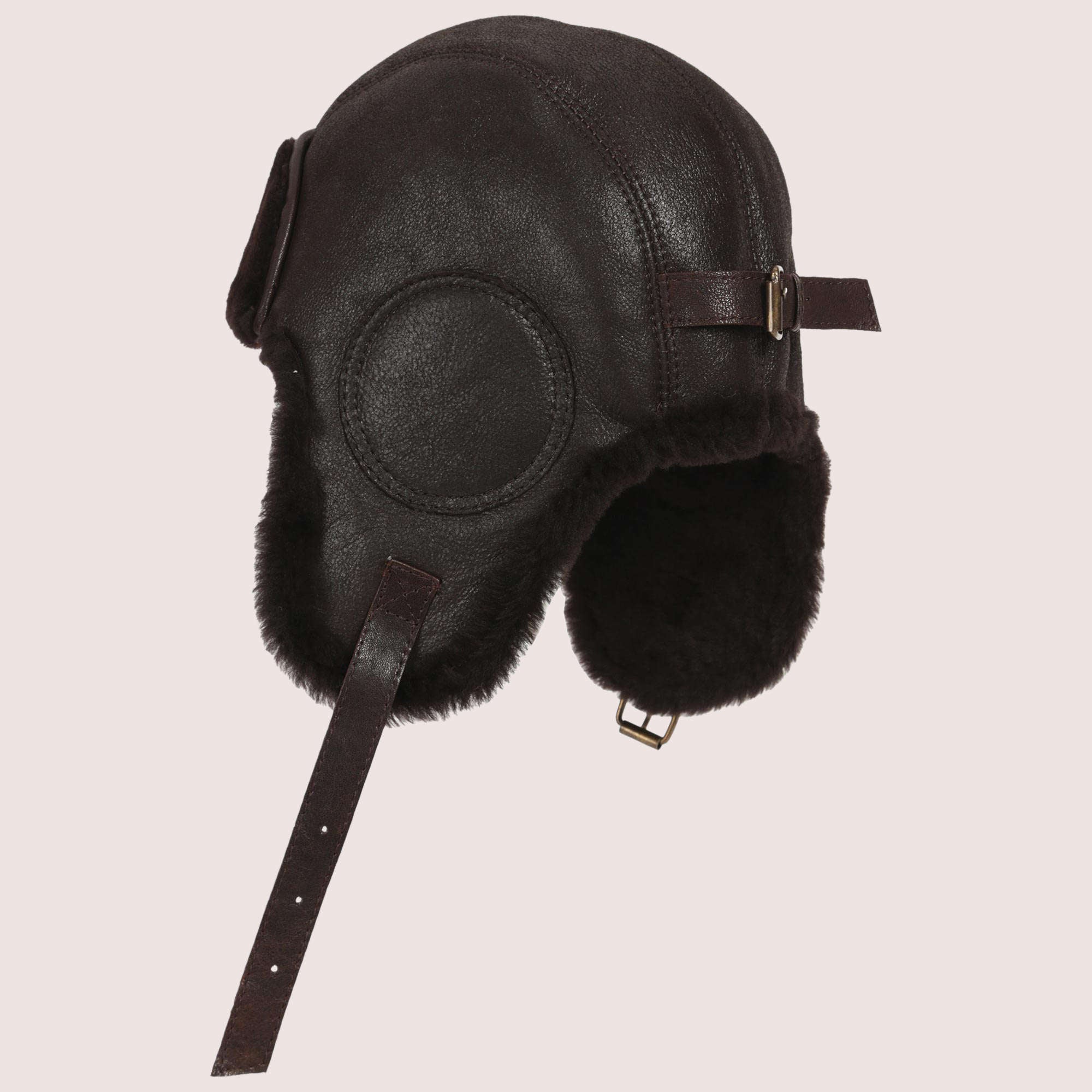 B-52 Aviator's Sheepskin Hat-12