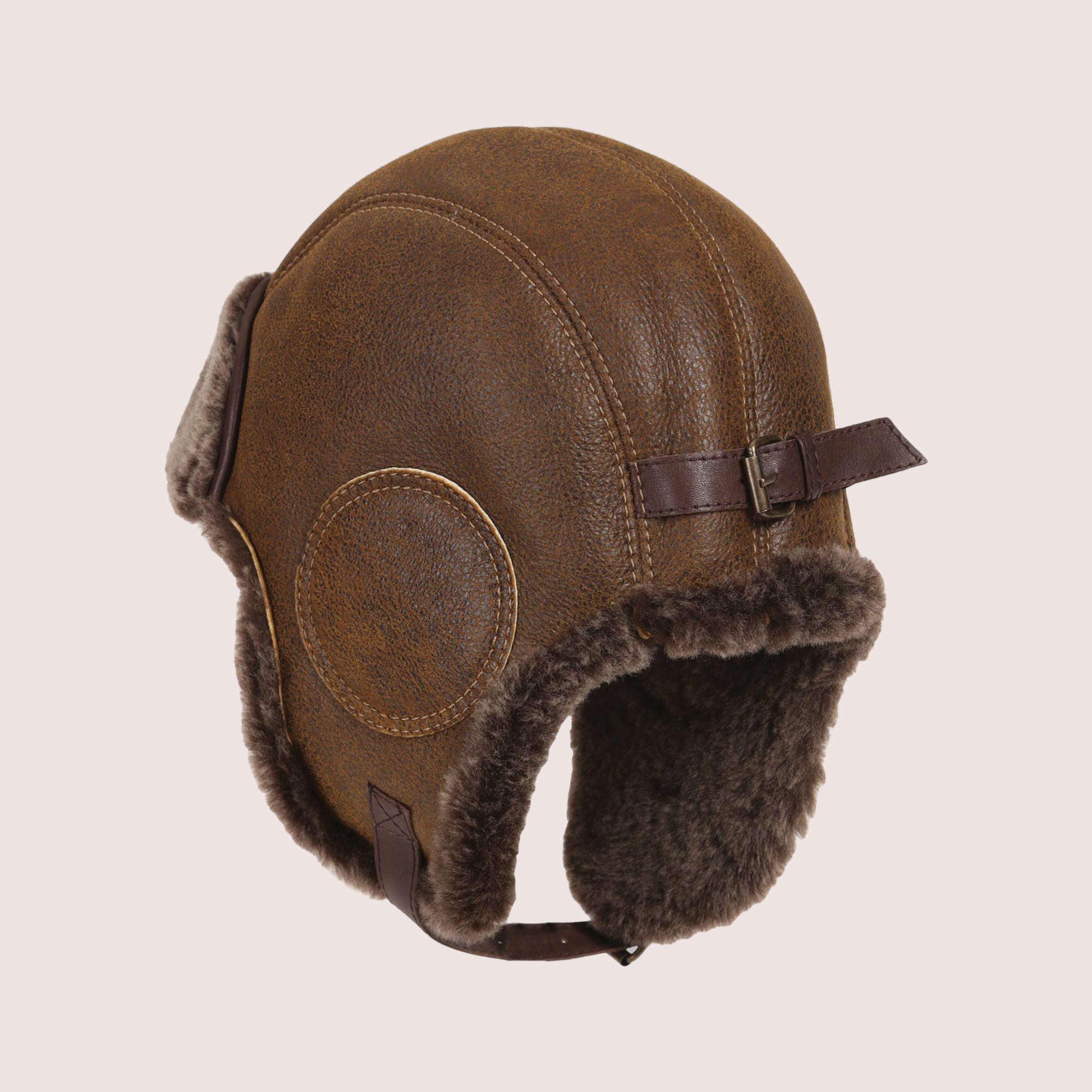 B-52 Aviator's Sheepskin Hat-8