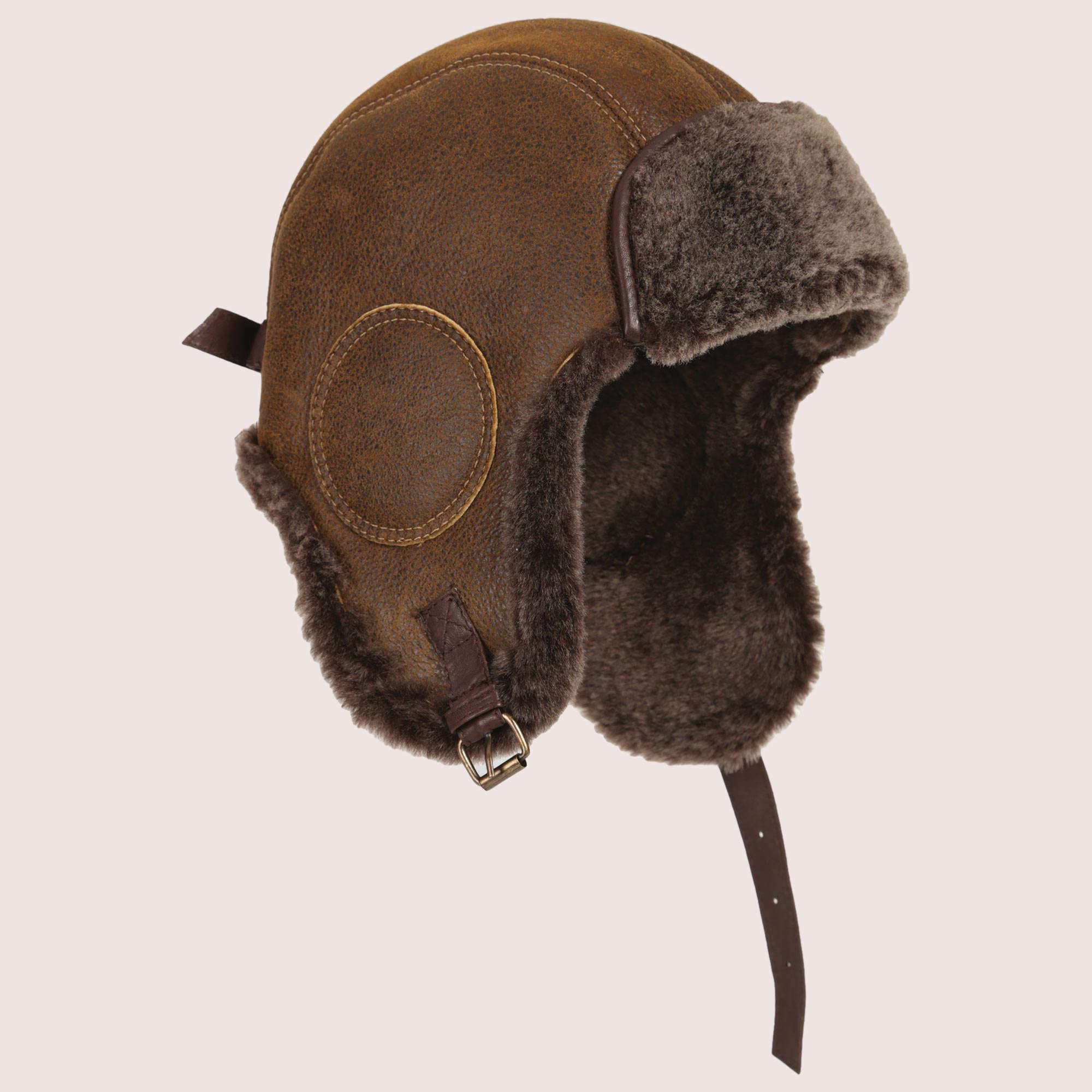 B-52 Aviator's Sheepskin Hat-9