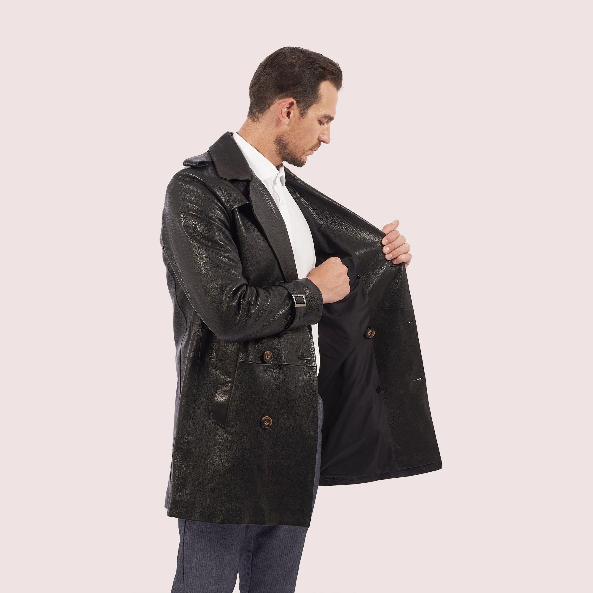 Maddox lambskin coat