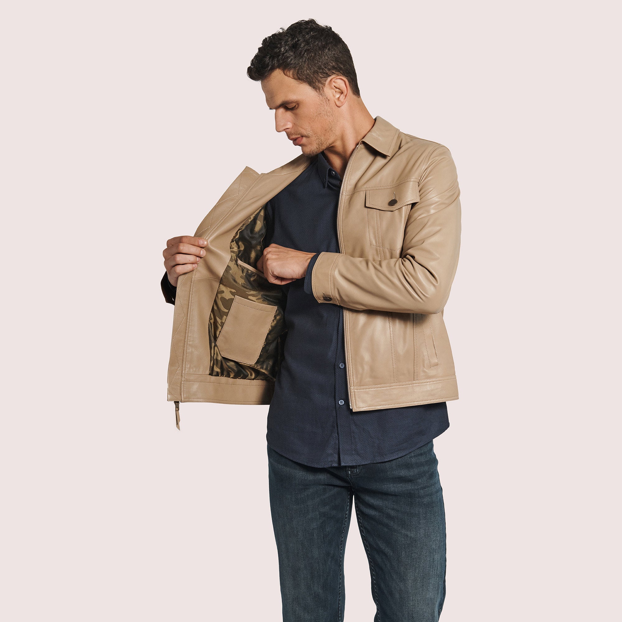 Brooklyn Lambskin Jacket