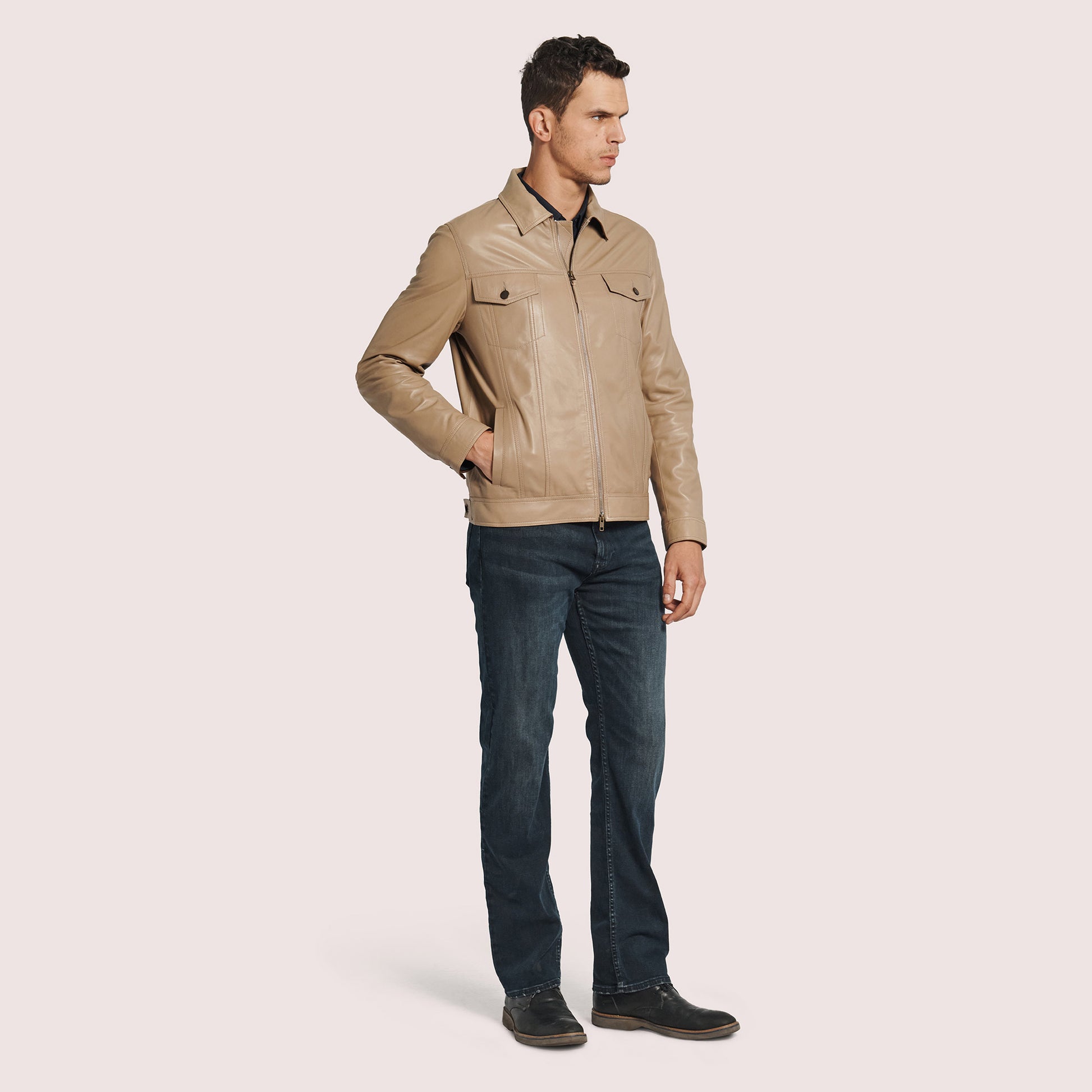 Brooklyn Lambskin Jacket