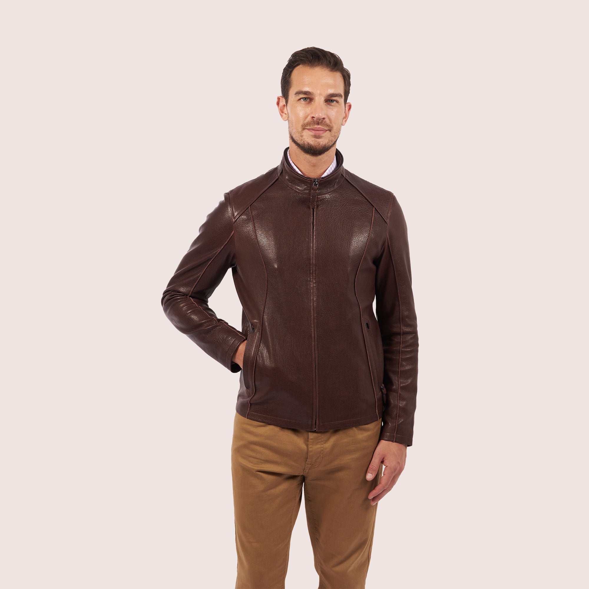 Nelson lambskin jacket