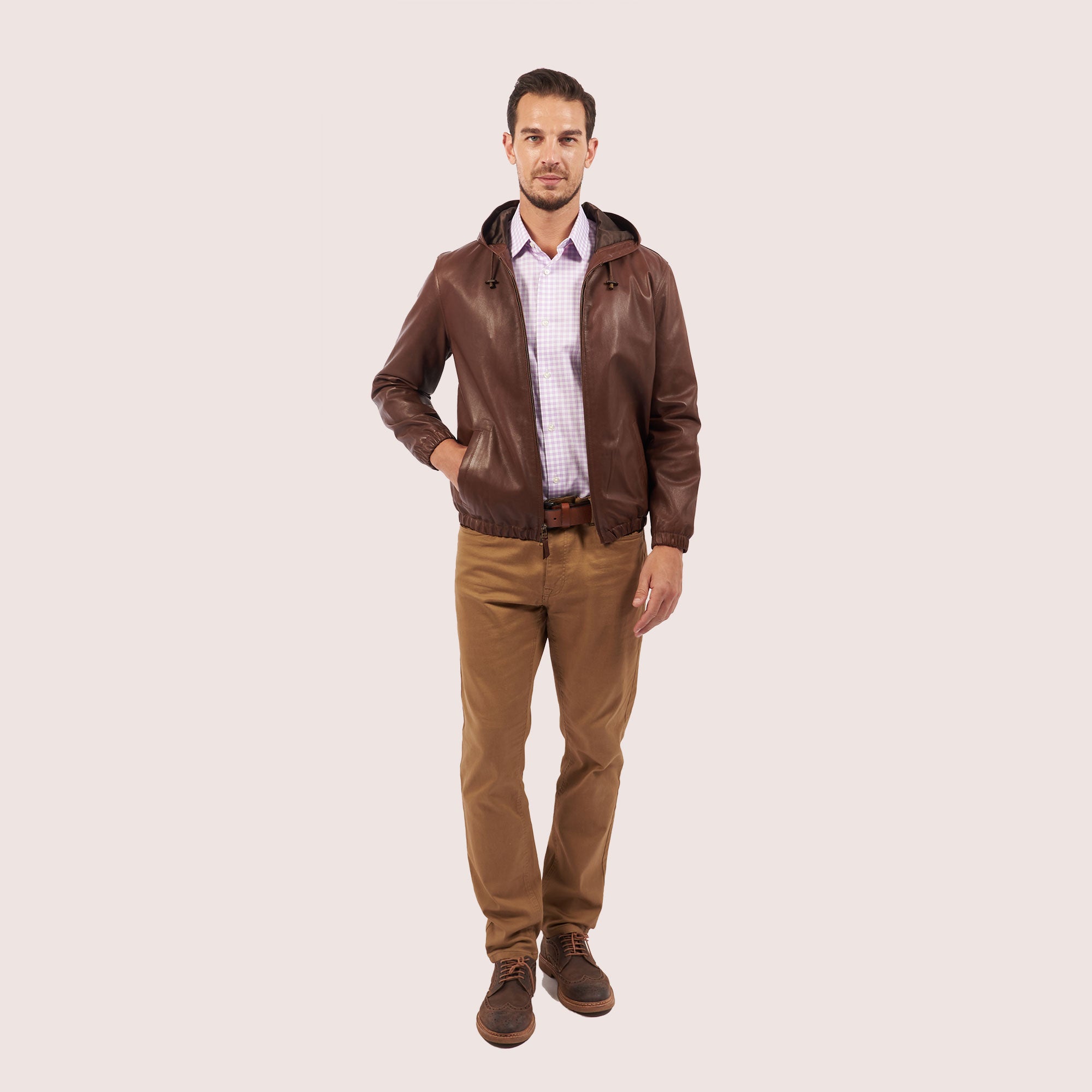 Gaspar Lambskin Hoodie-11