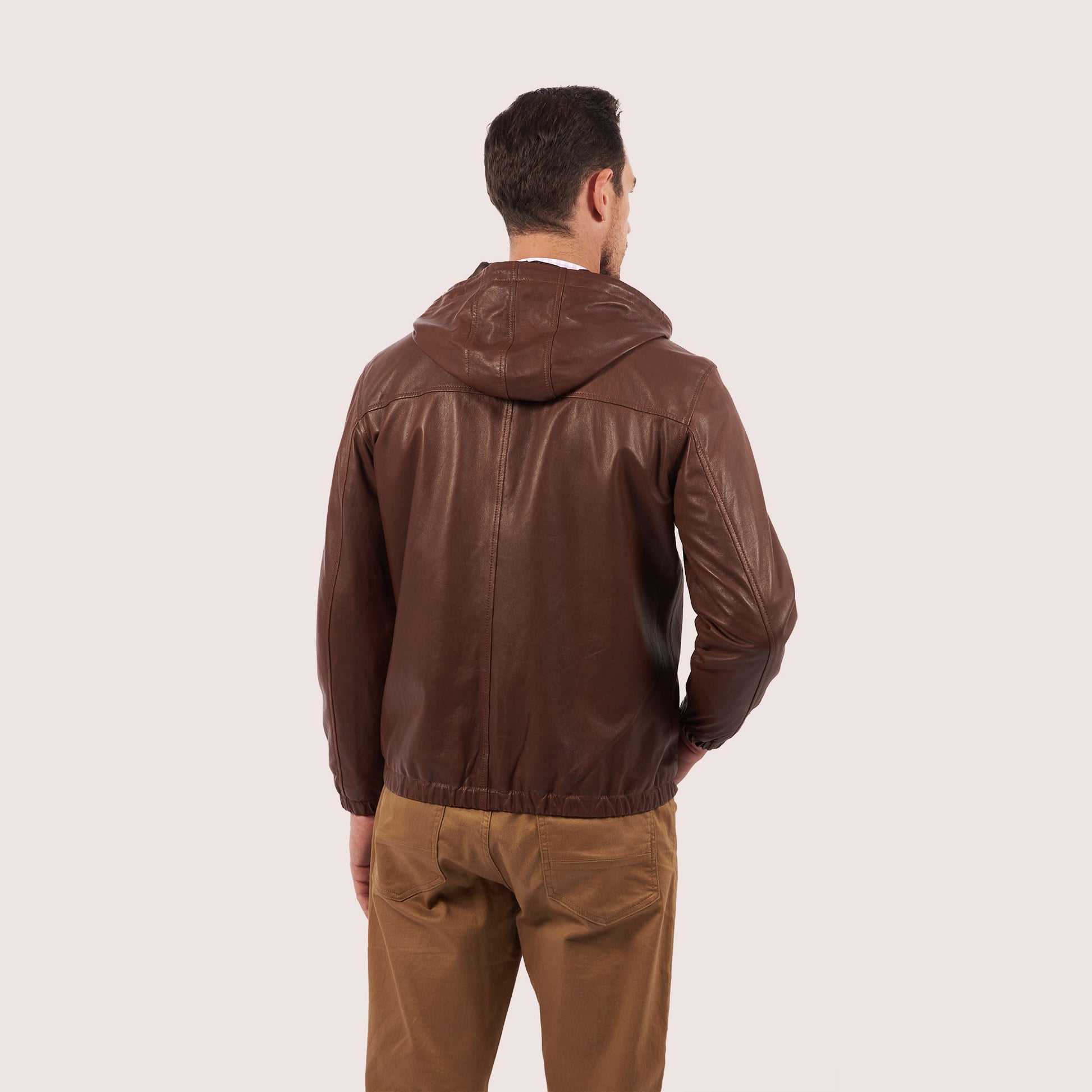 Gaspar Lambskin Hoodie