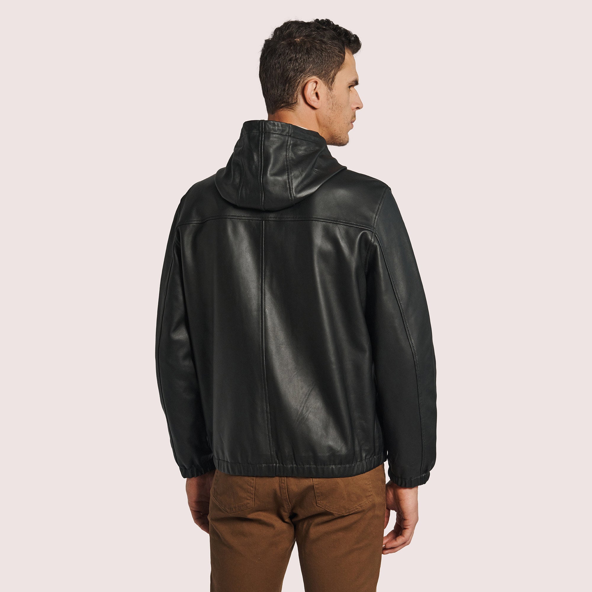Gaspar Lambskin Hoodie