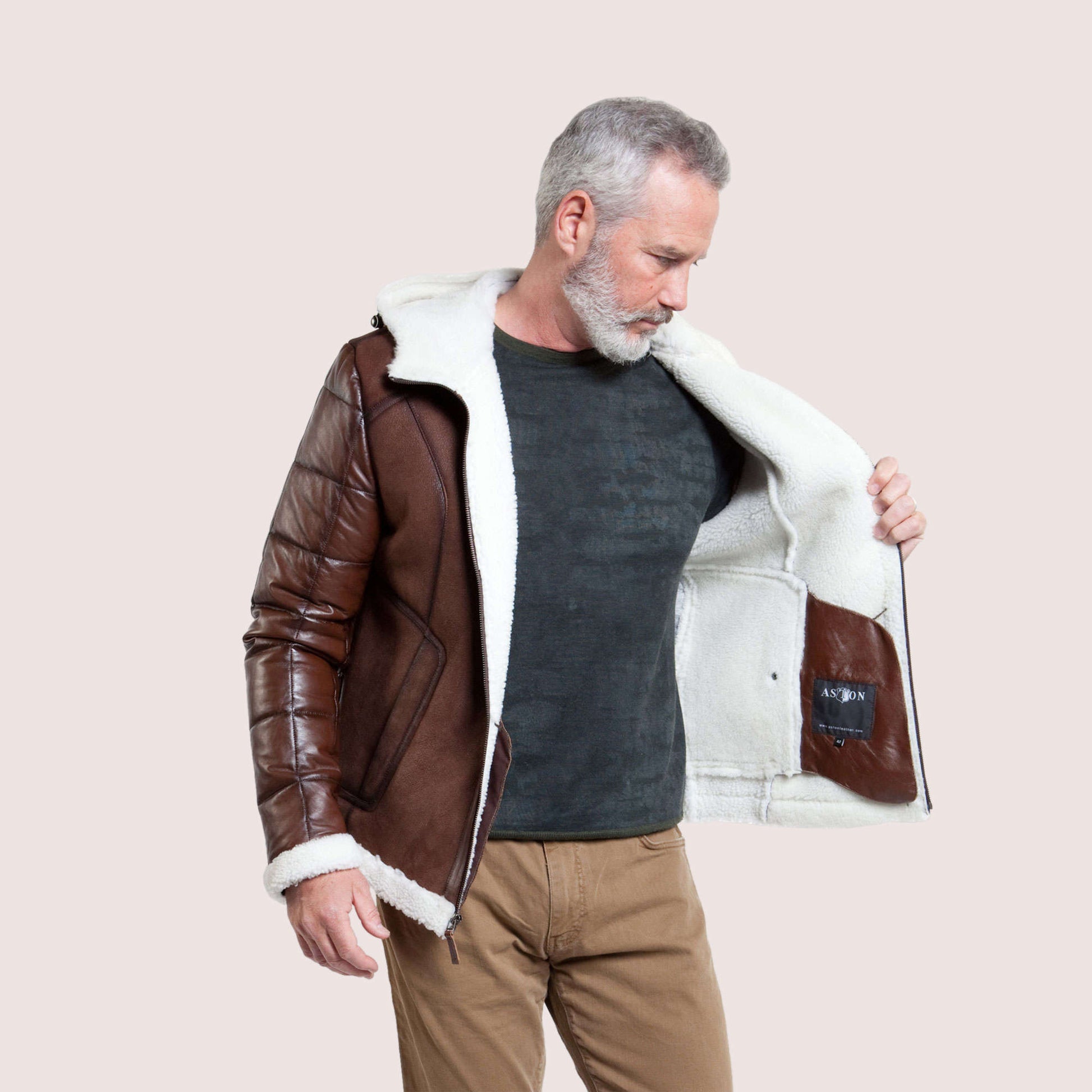 Tulsa Shearling&Lambskin Jacket