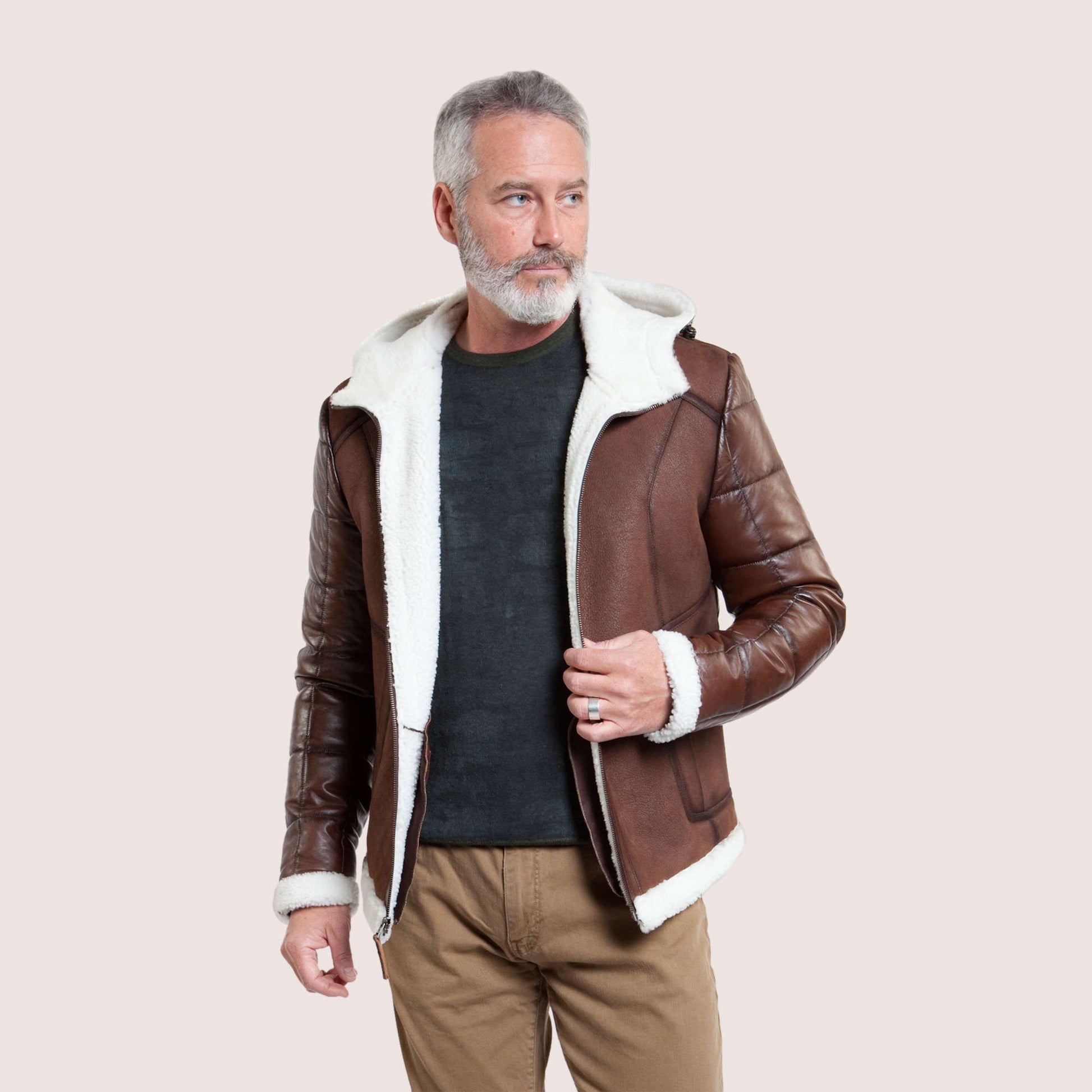 Tulsa Shearling&Lambskin Jacket