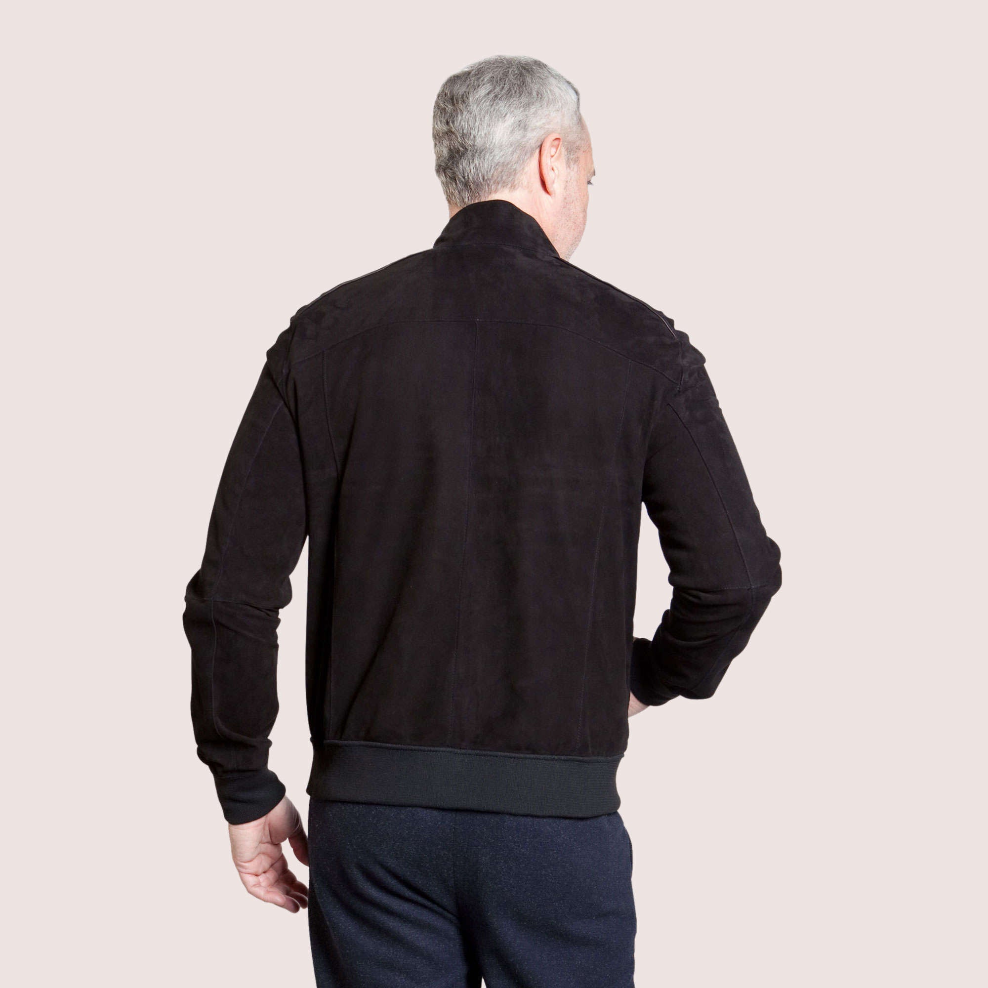 Troy Reversible Goat Suede Jacket-5