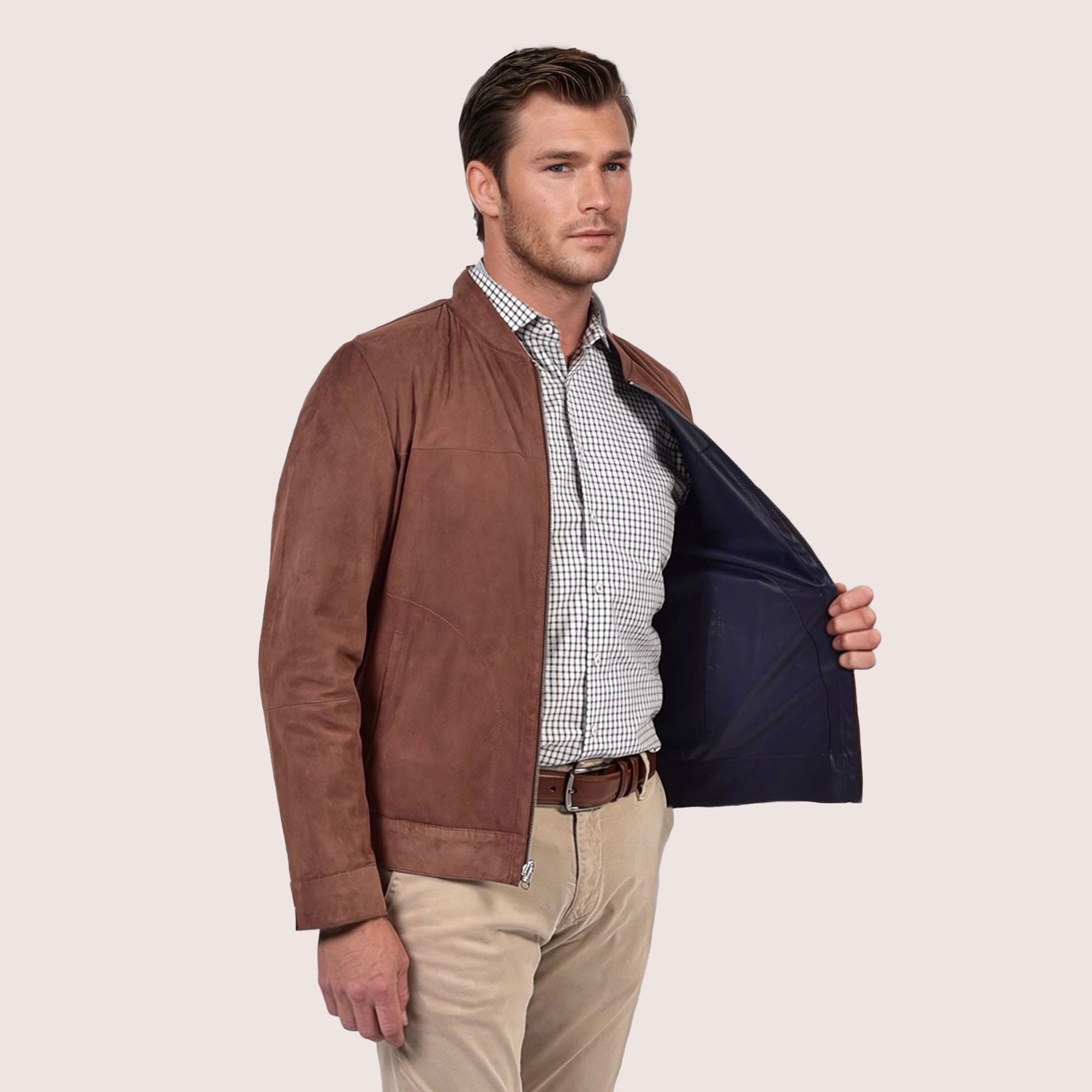 Parker Goat Suede Jacket