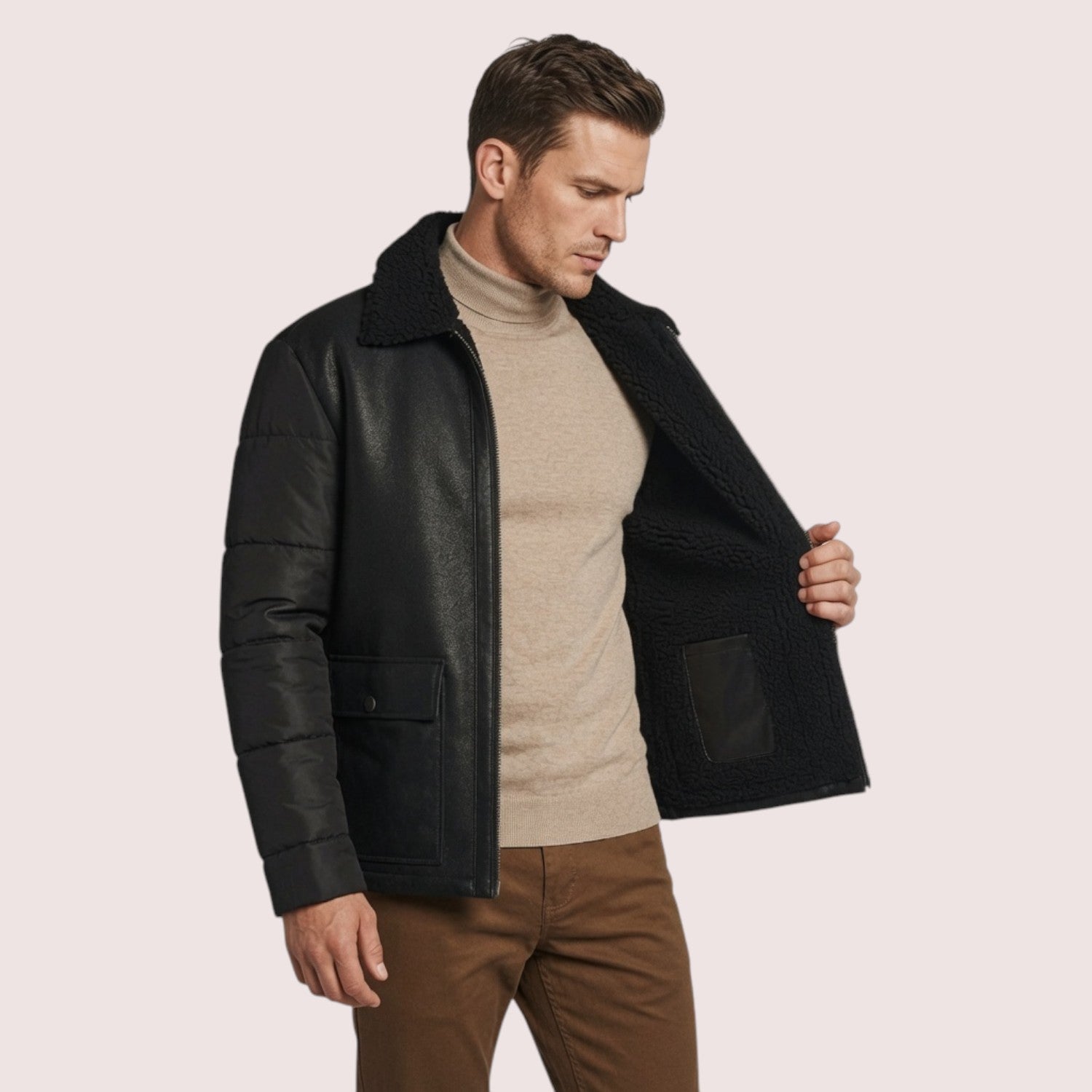 Camden Weatherproof/Shearling Jacket