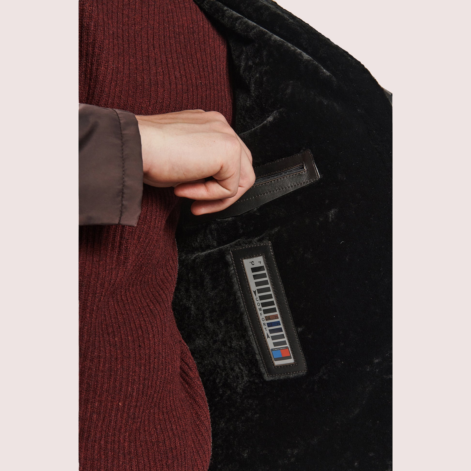 Addison Storm System/Shearling Jacket
