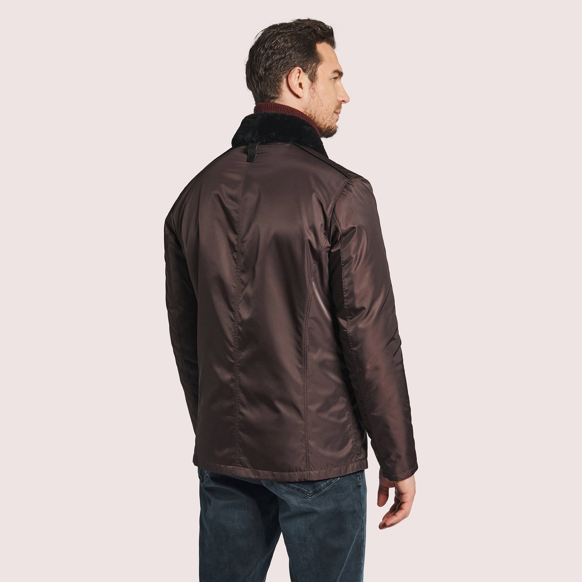 Addison Storm System/Shearling Jacket