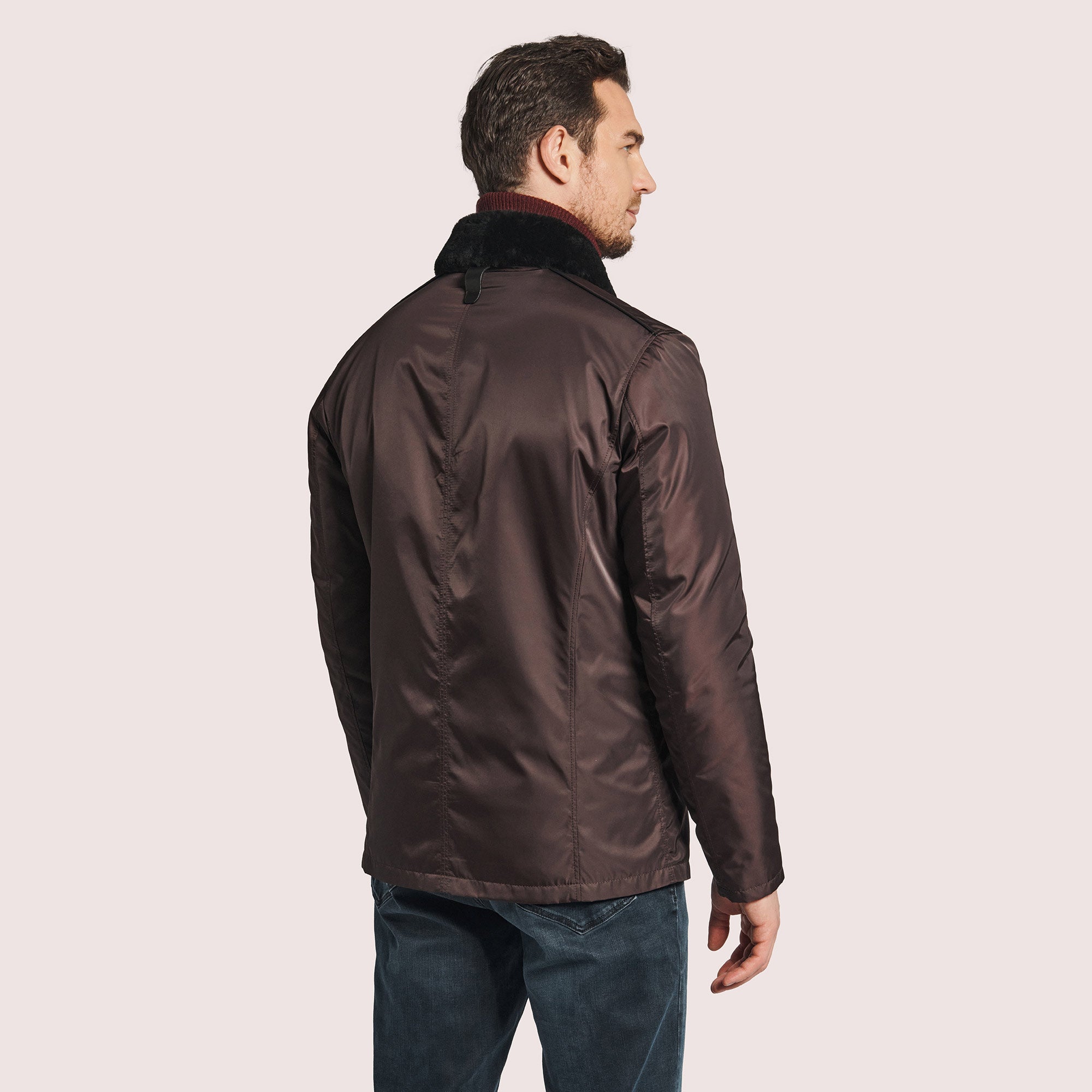 Addison Storm System/Shearling Jacket