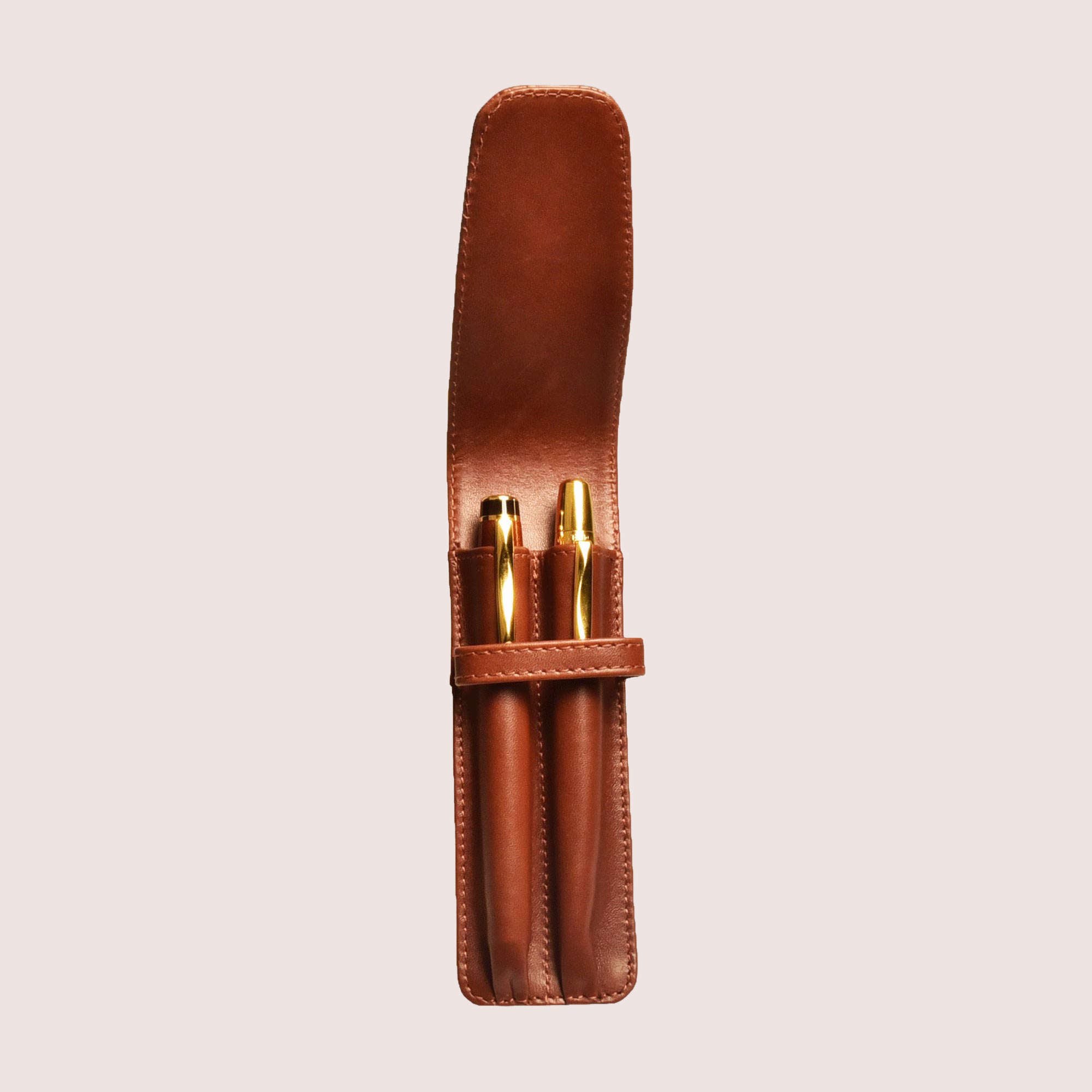 Two Pen Leather Case-2