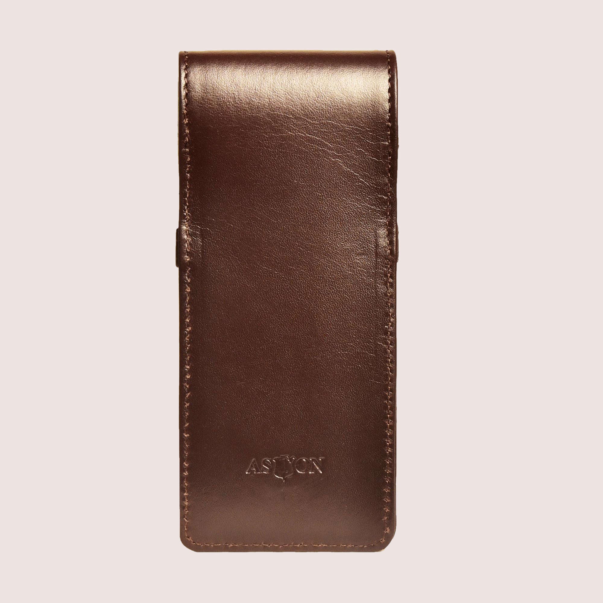 Three Pen Leather Case-3