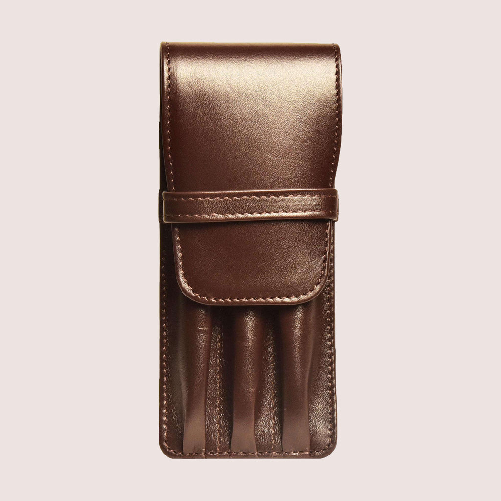Three Pen Leather Case