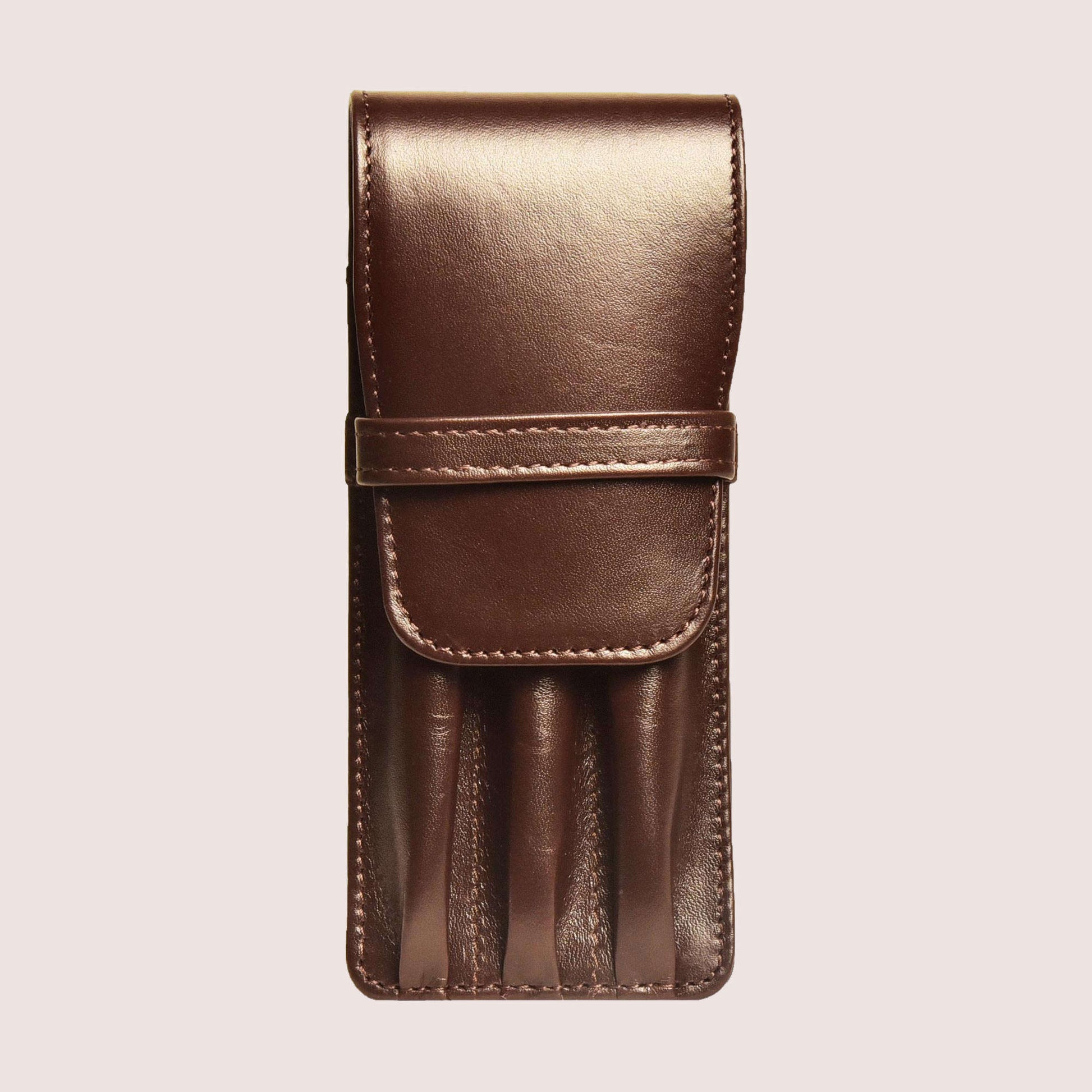 Three Pen Leather Case