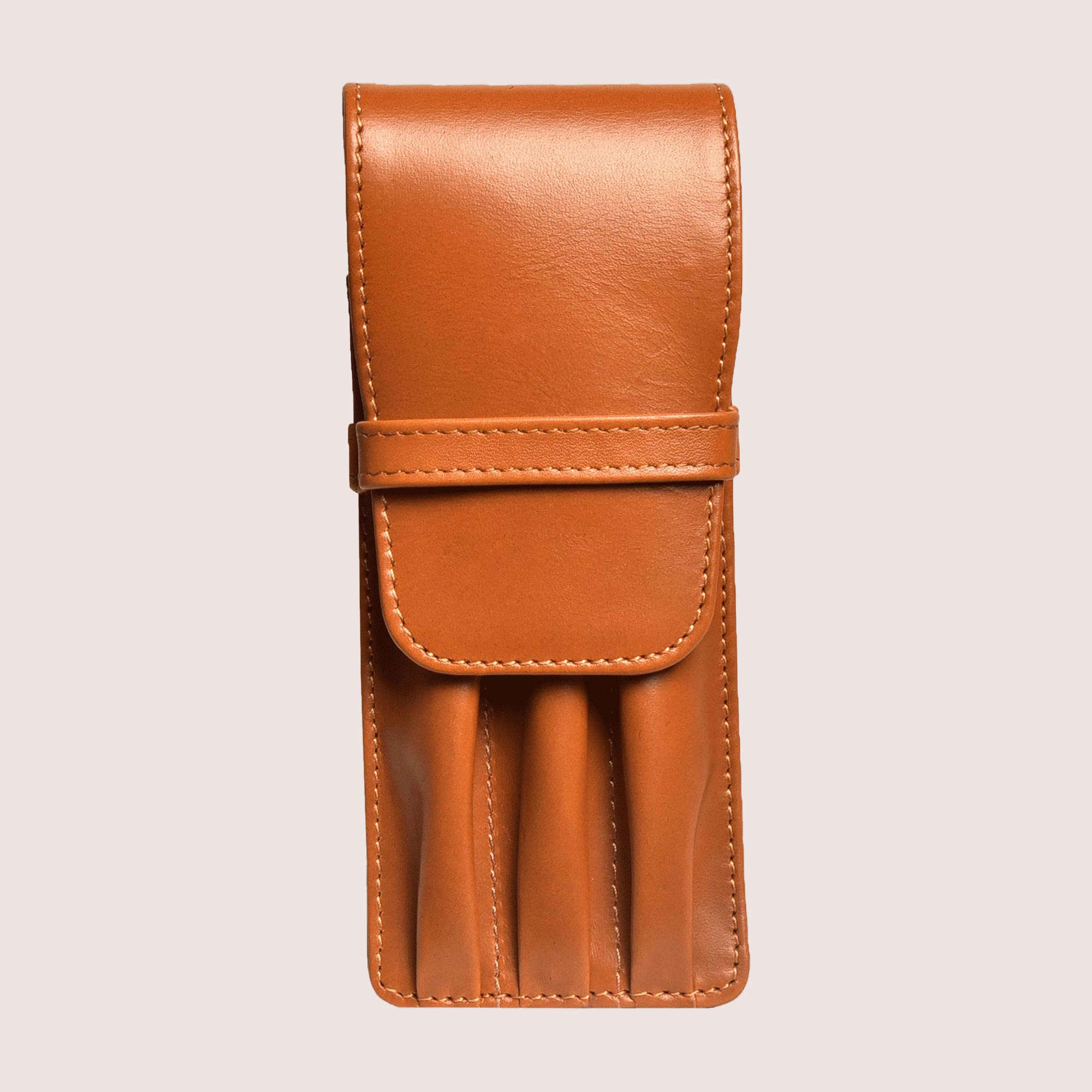 Three Pen Leather Case