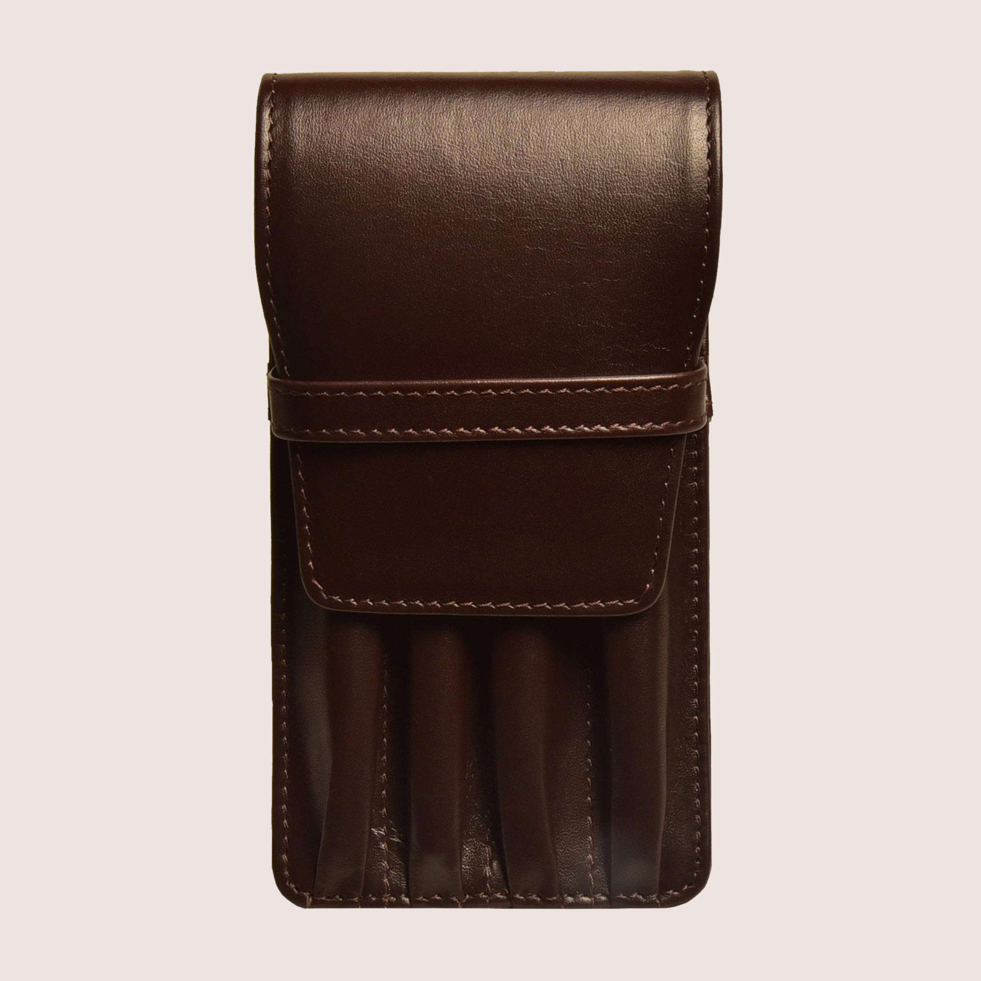Four Pen Leather Case