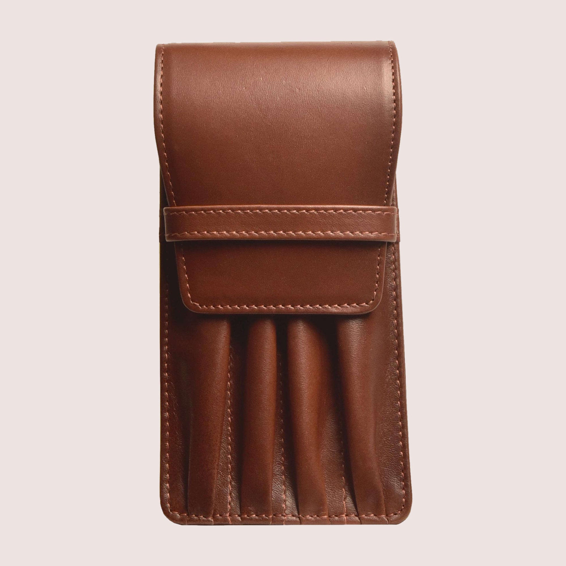 Four Pen Leather Case