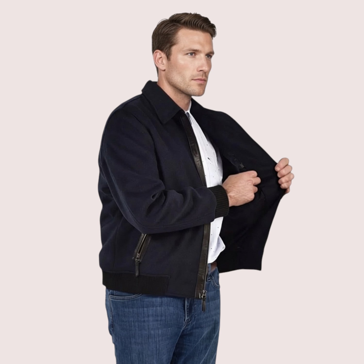 Quincy Vitale Barberis Wool Jacket