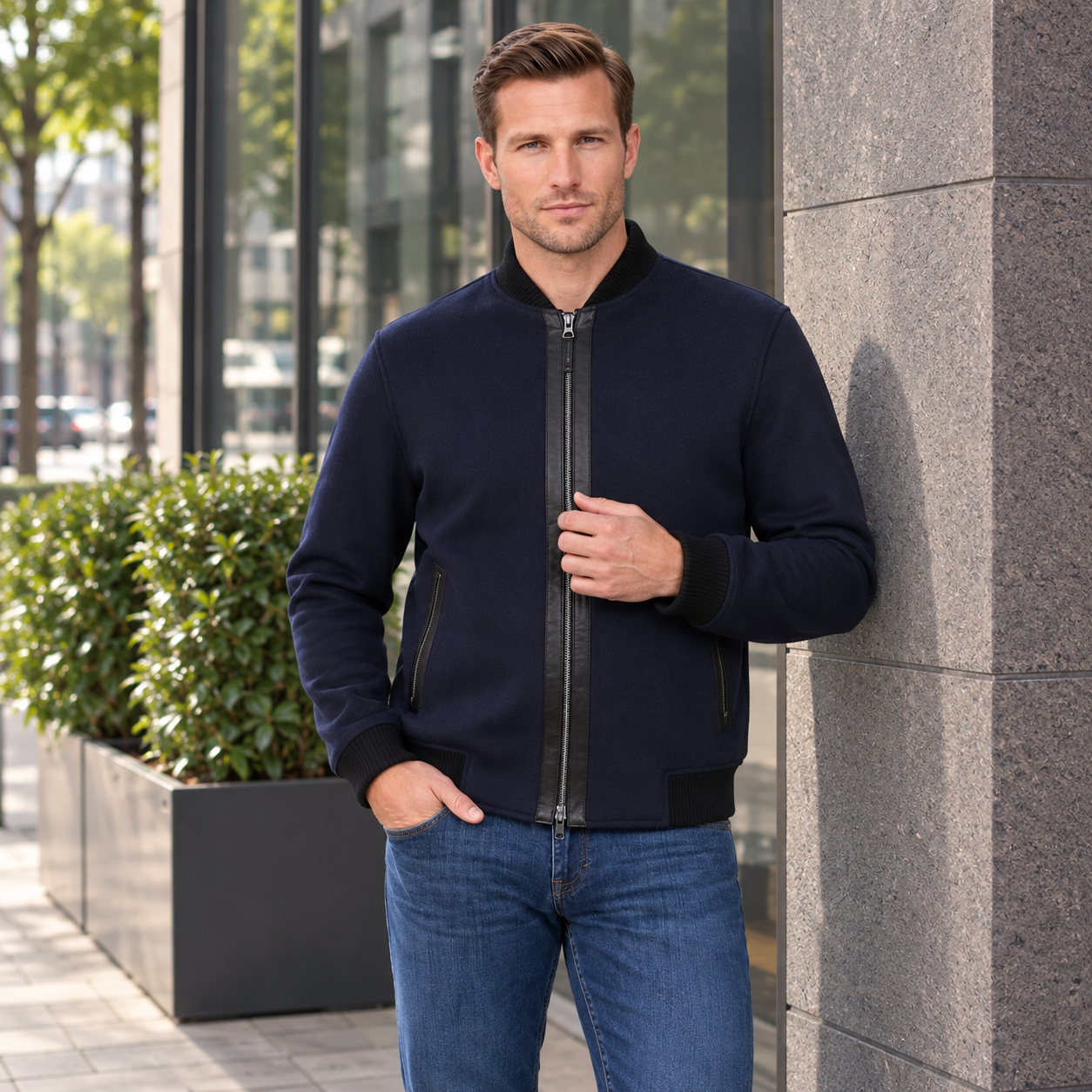 Quincy Vitale Barberis Wool Jacket-4
