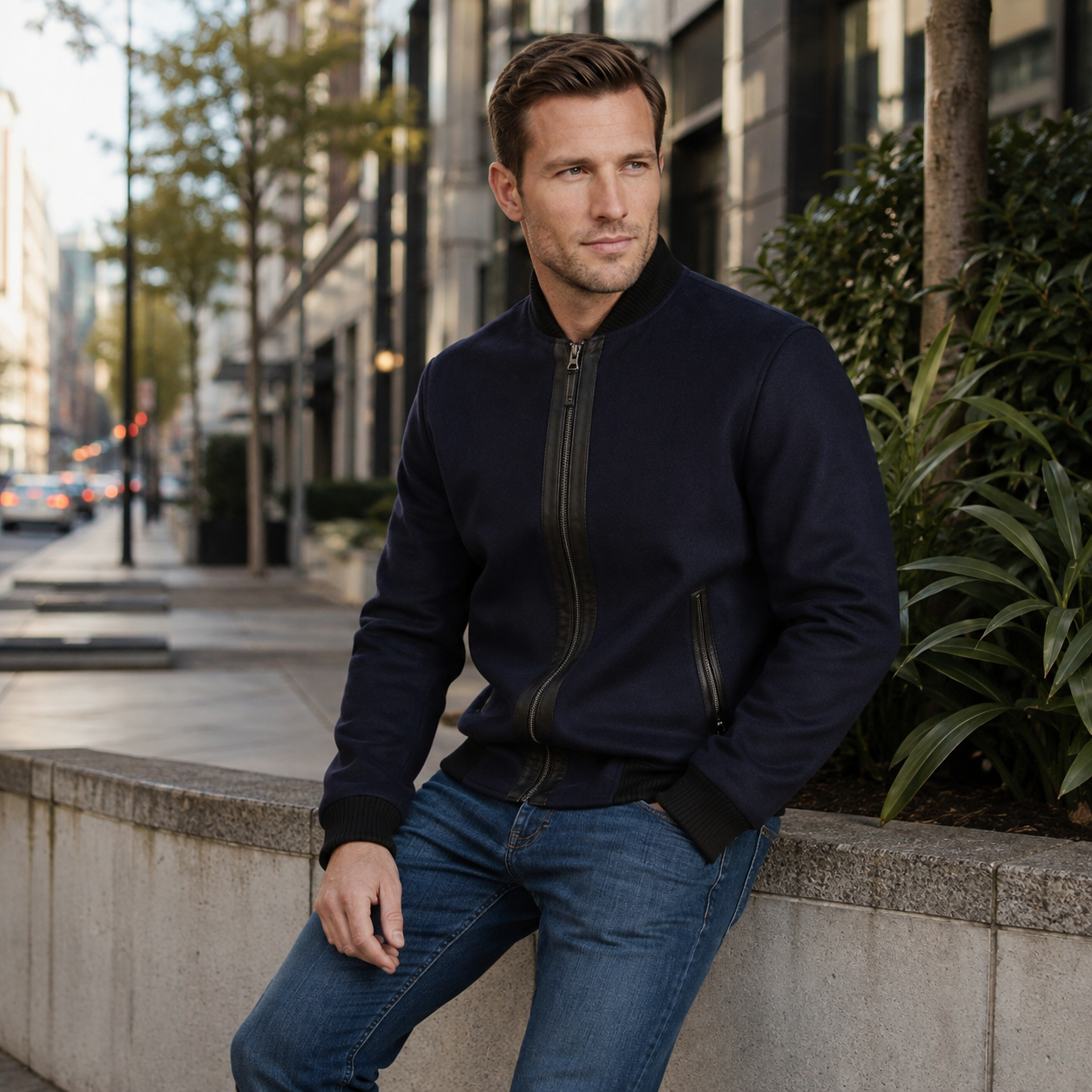 Quincy Vitale Barberis Wool Jacket-5