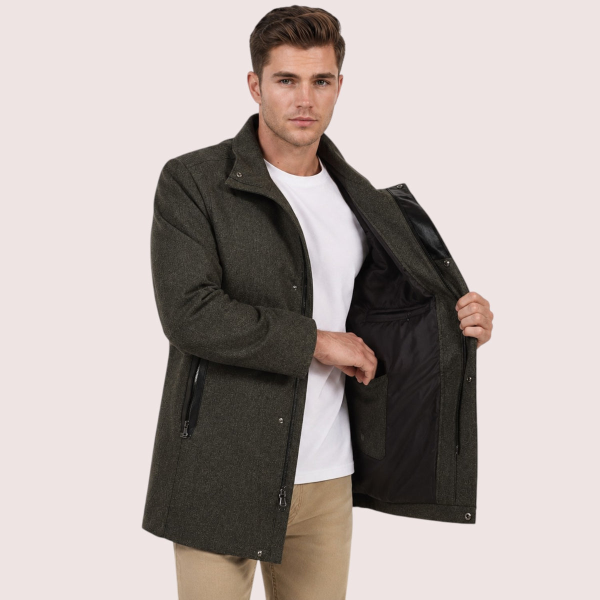 Rowan Vitale Barberis Wool Coat