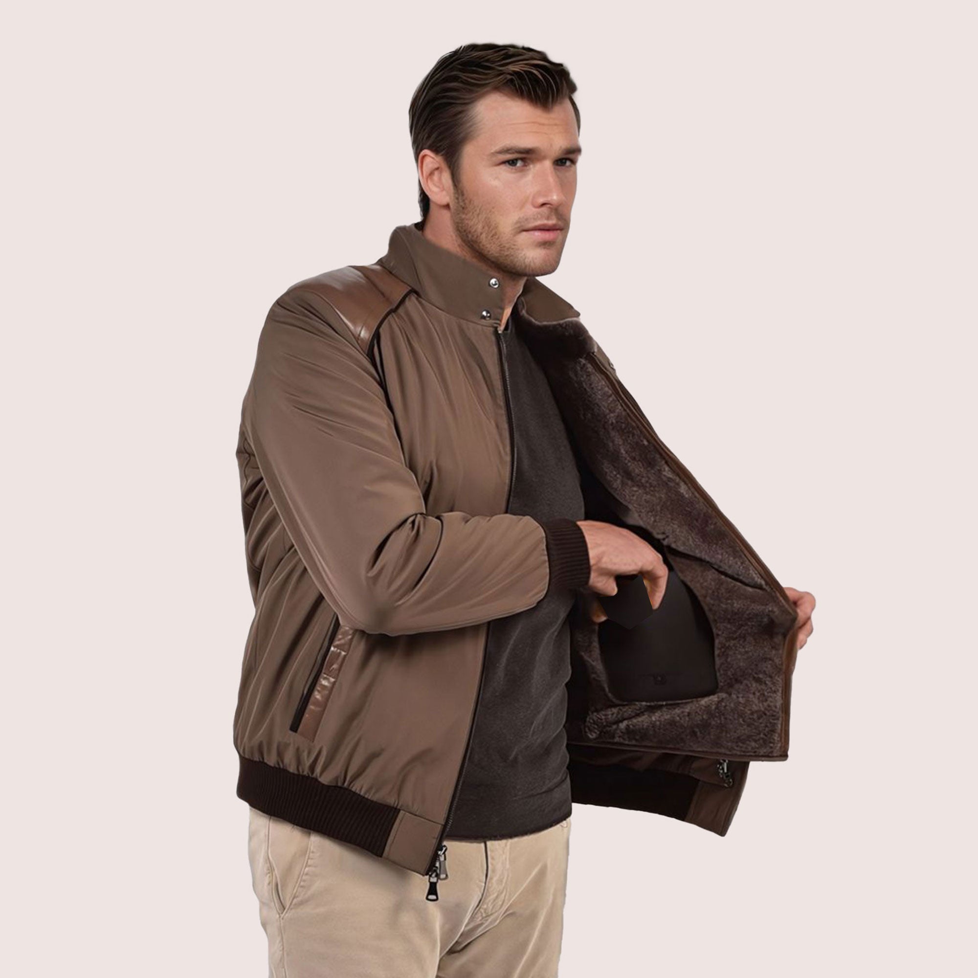 Theodore Vitale Barberis wool jacket