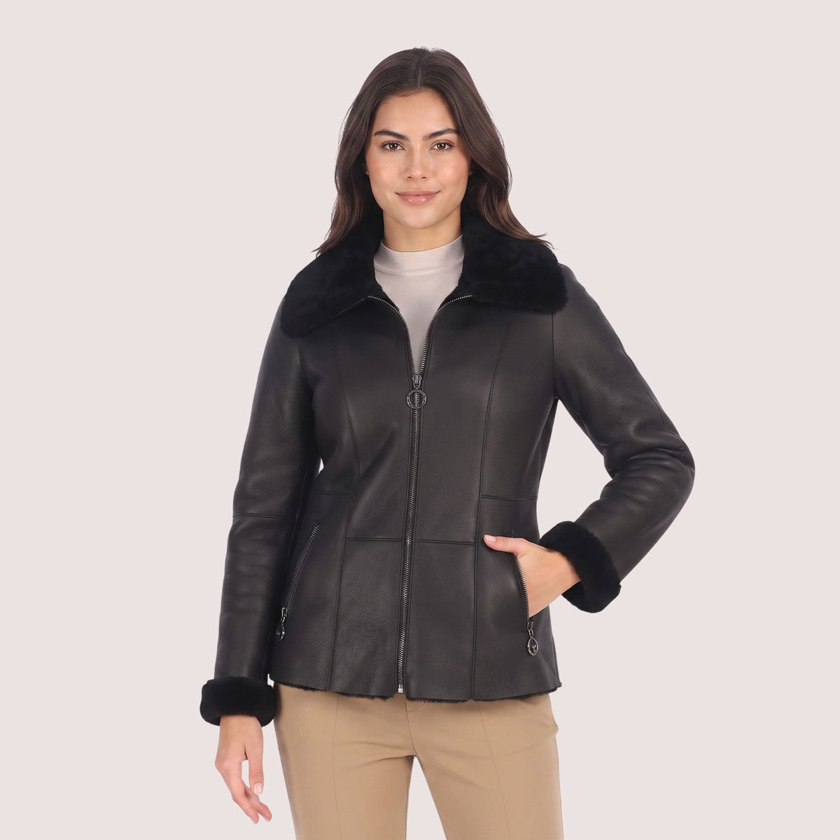 Abigail Shearling Jacket