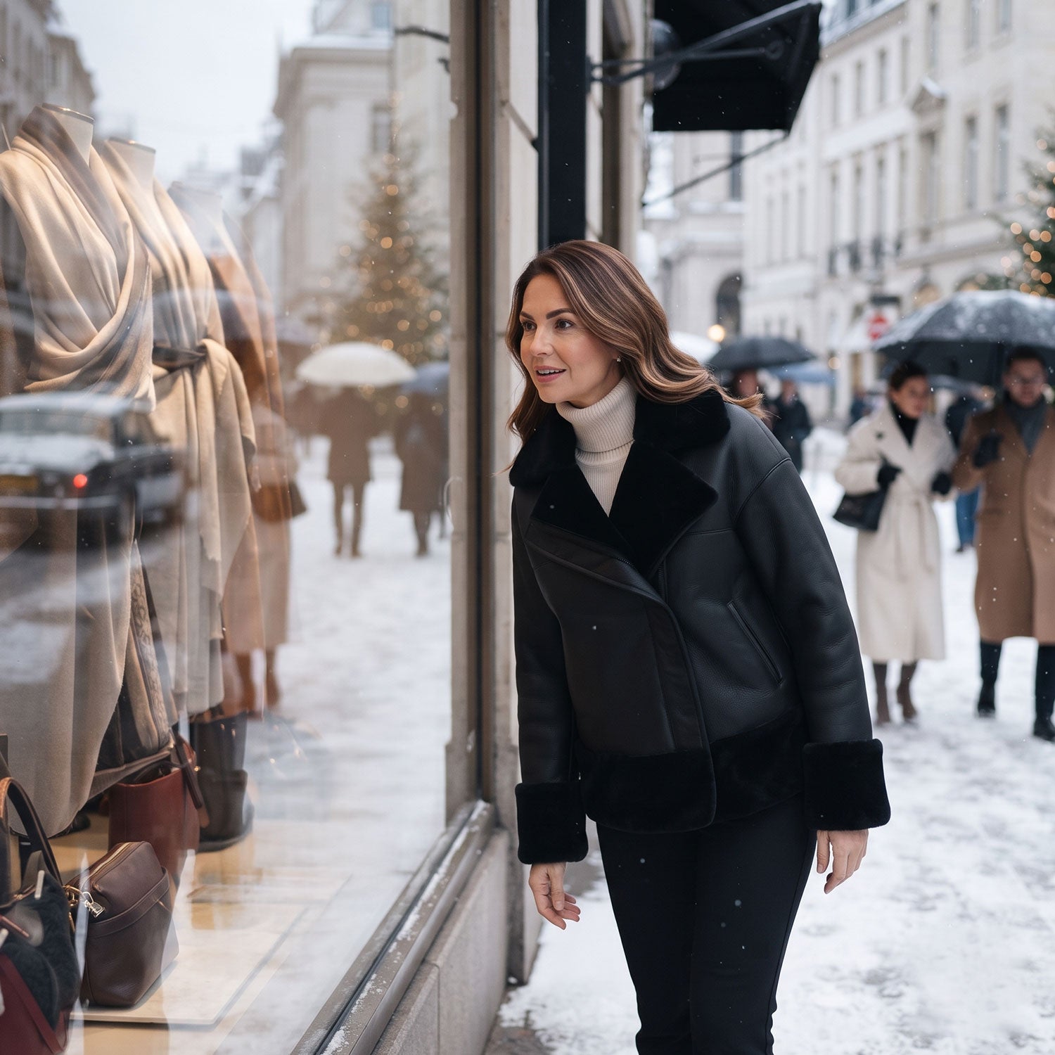 Addison Shearling Jacket-5