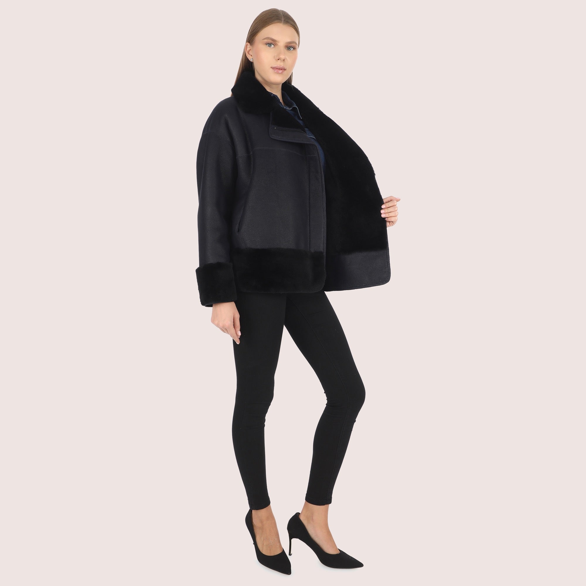 Addison Shearling Jacket-8