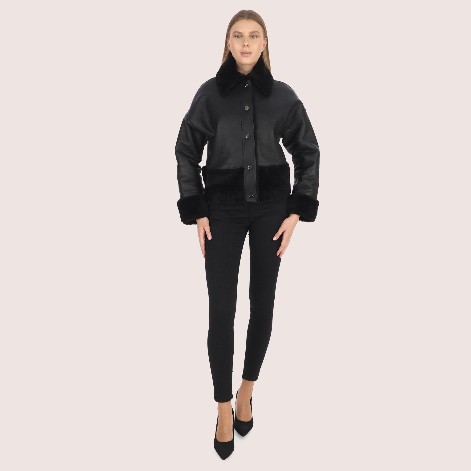 Adriana Shearling Jacket