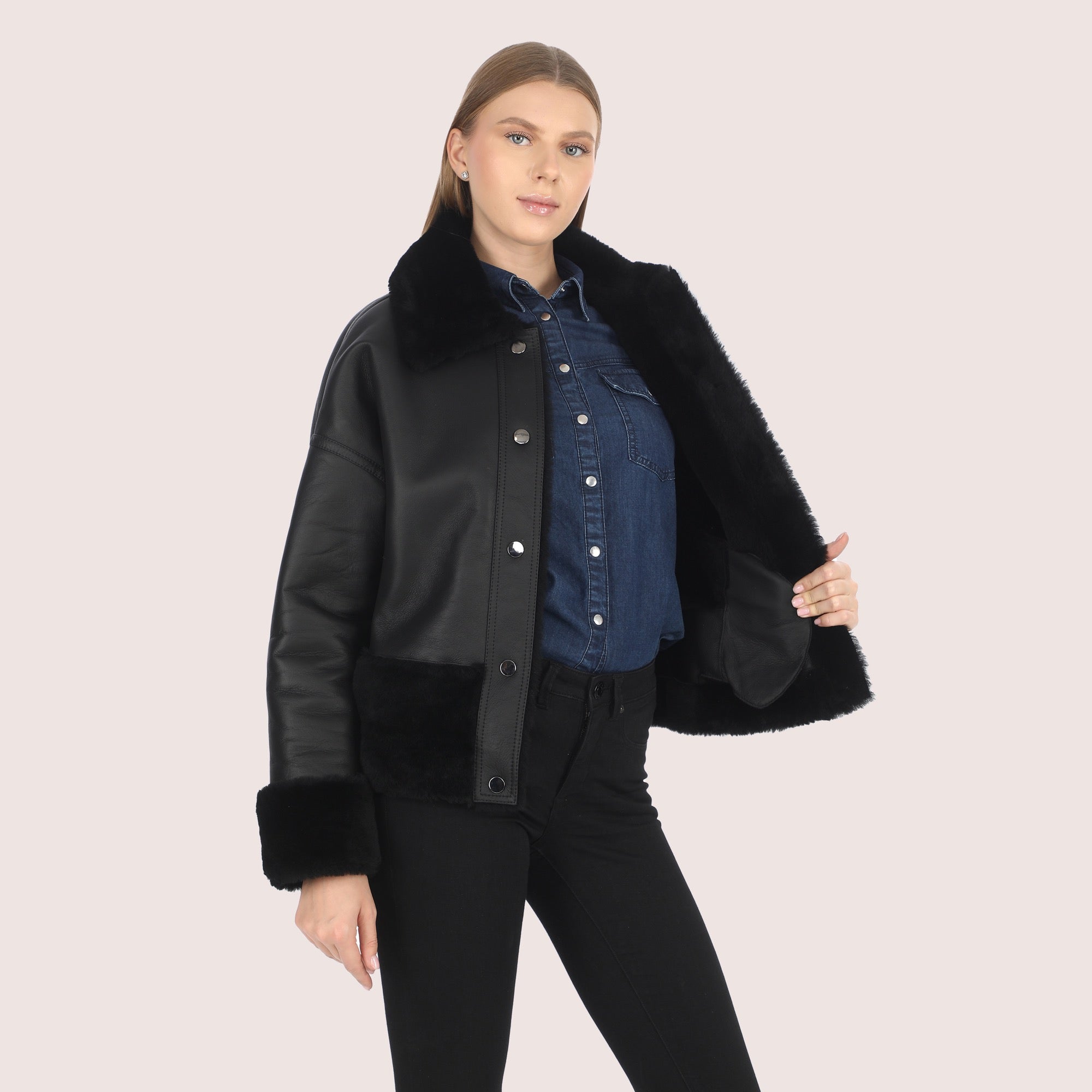 Adriana Shearling Jacket