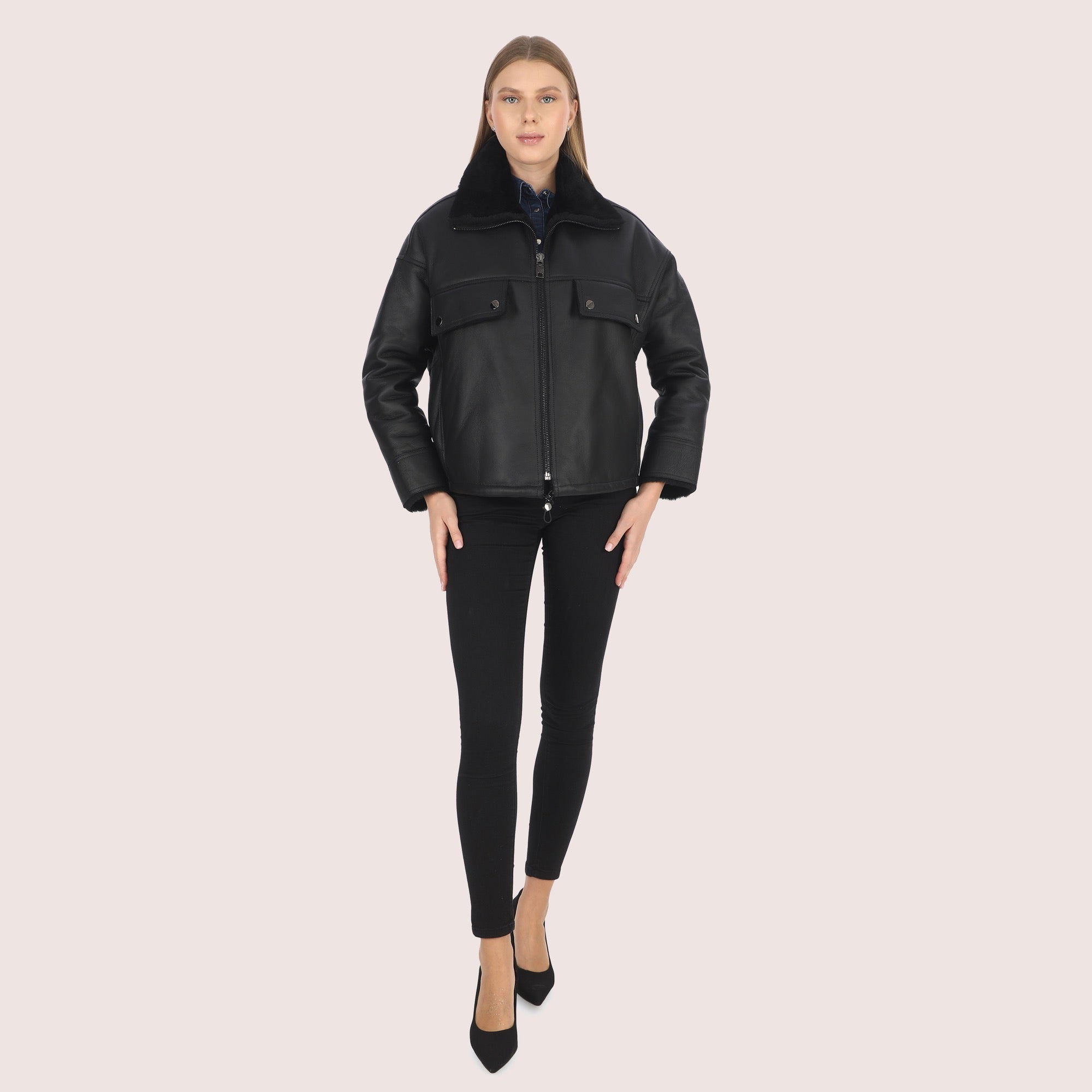 Alice Shearling Jacket-3