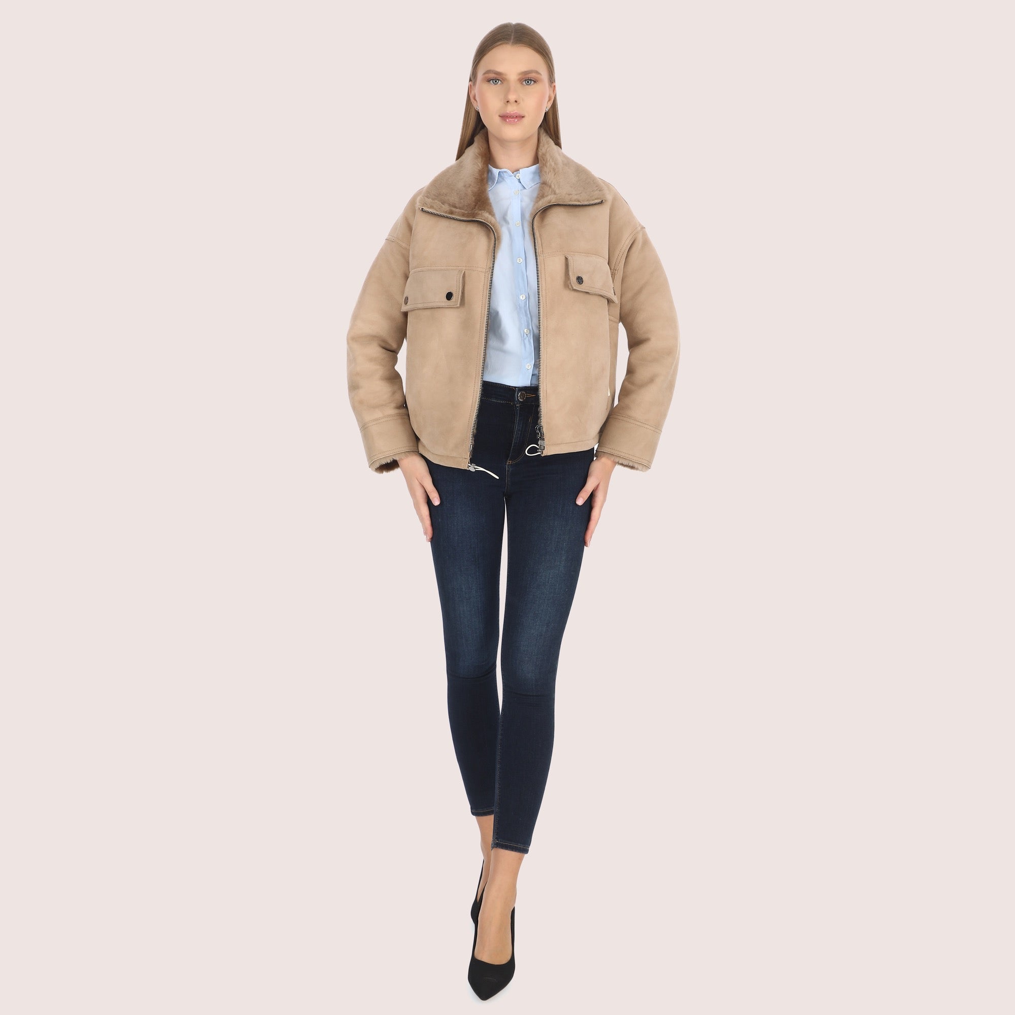 Alice Shearling Jacket-7