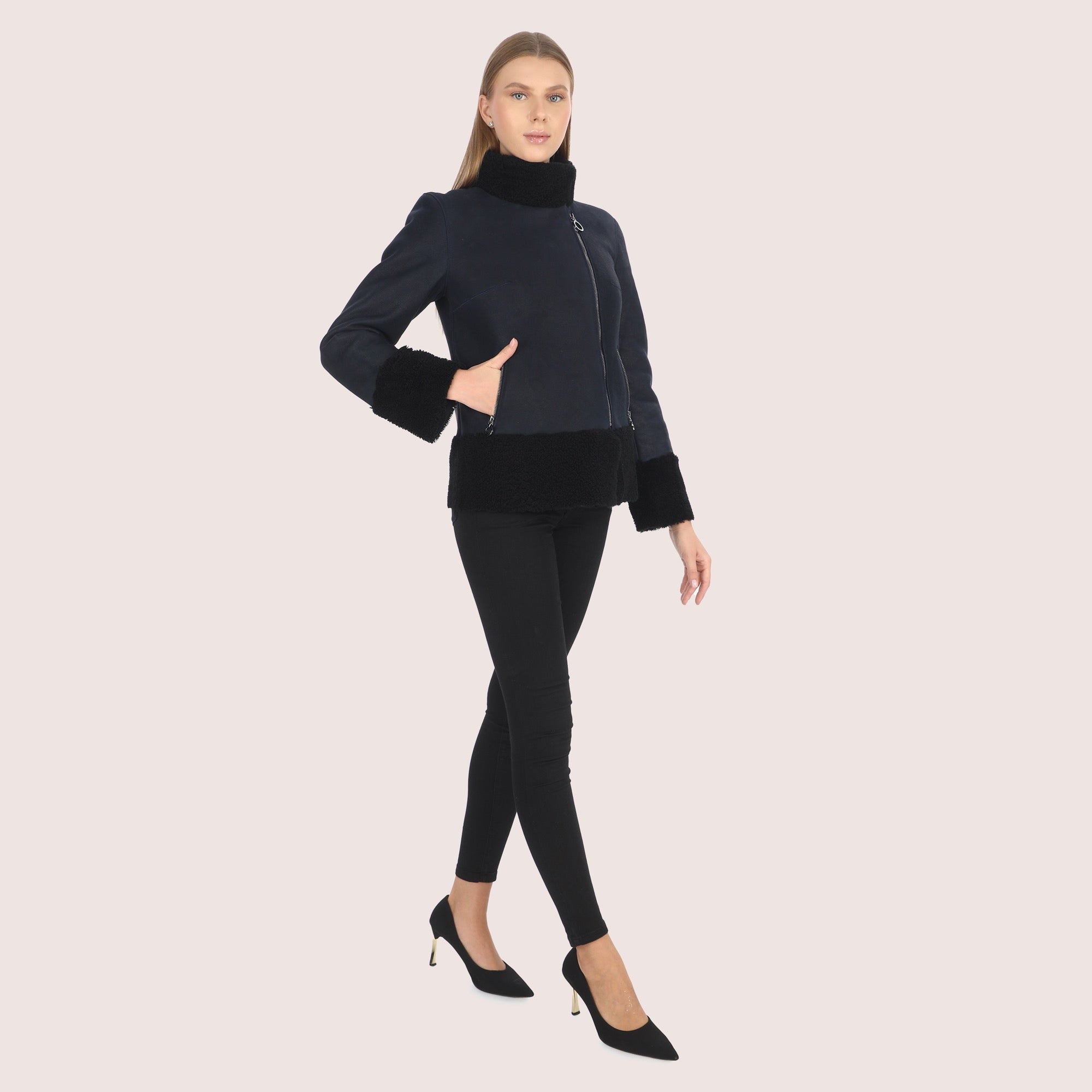 Amy Shearling Jacket-5