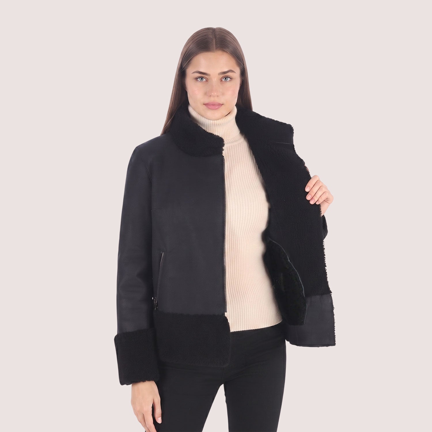 Amy Shearling Jacket-3