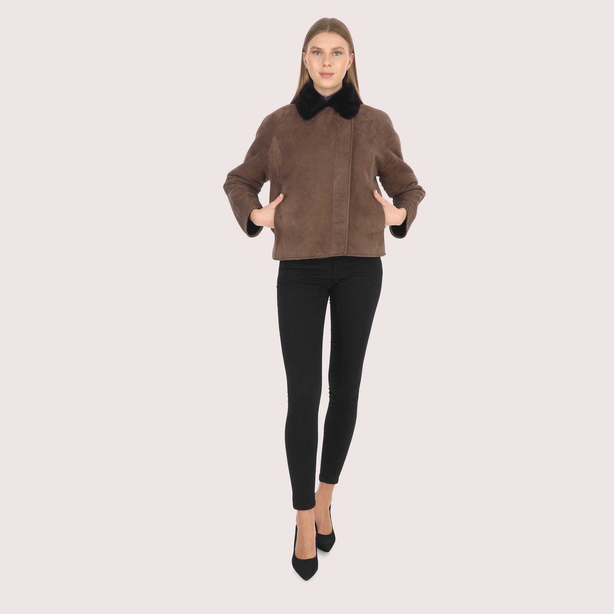 Angelica Shearling Jacket