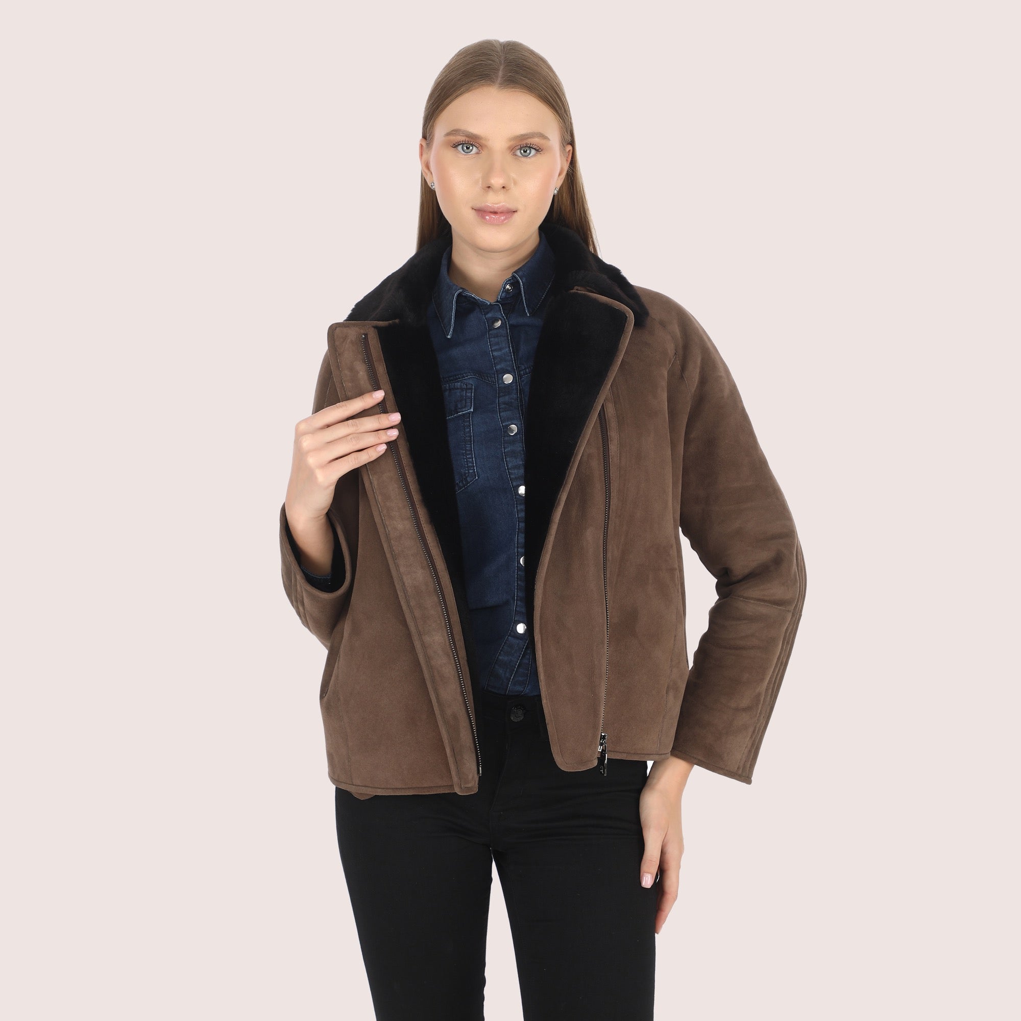 Angelica Shearling Jacket