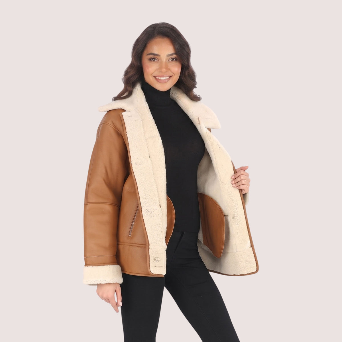 Anita Shearling Jacket-3