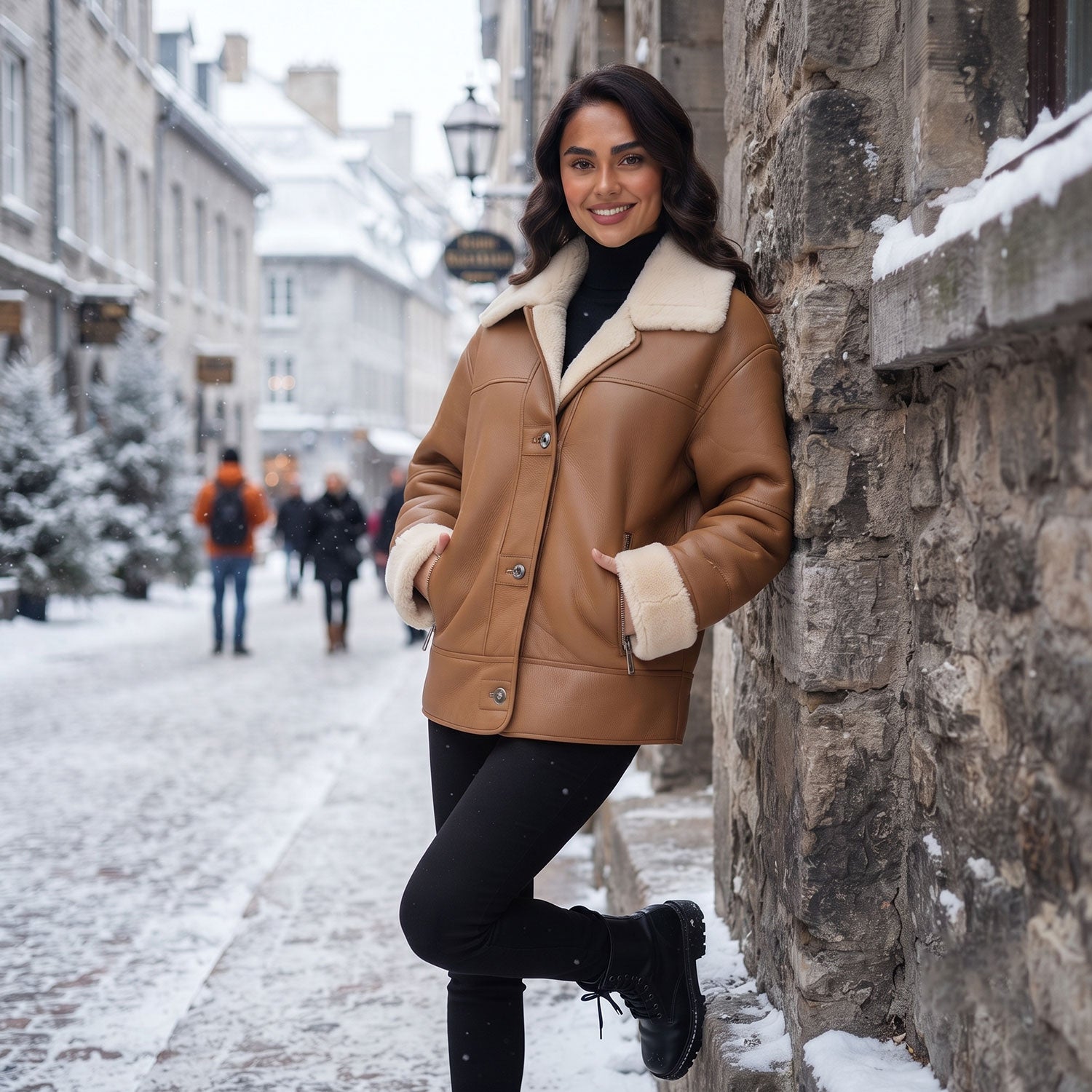 Anita Shearling Jacket-5