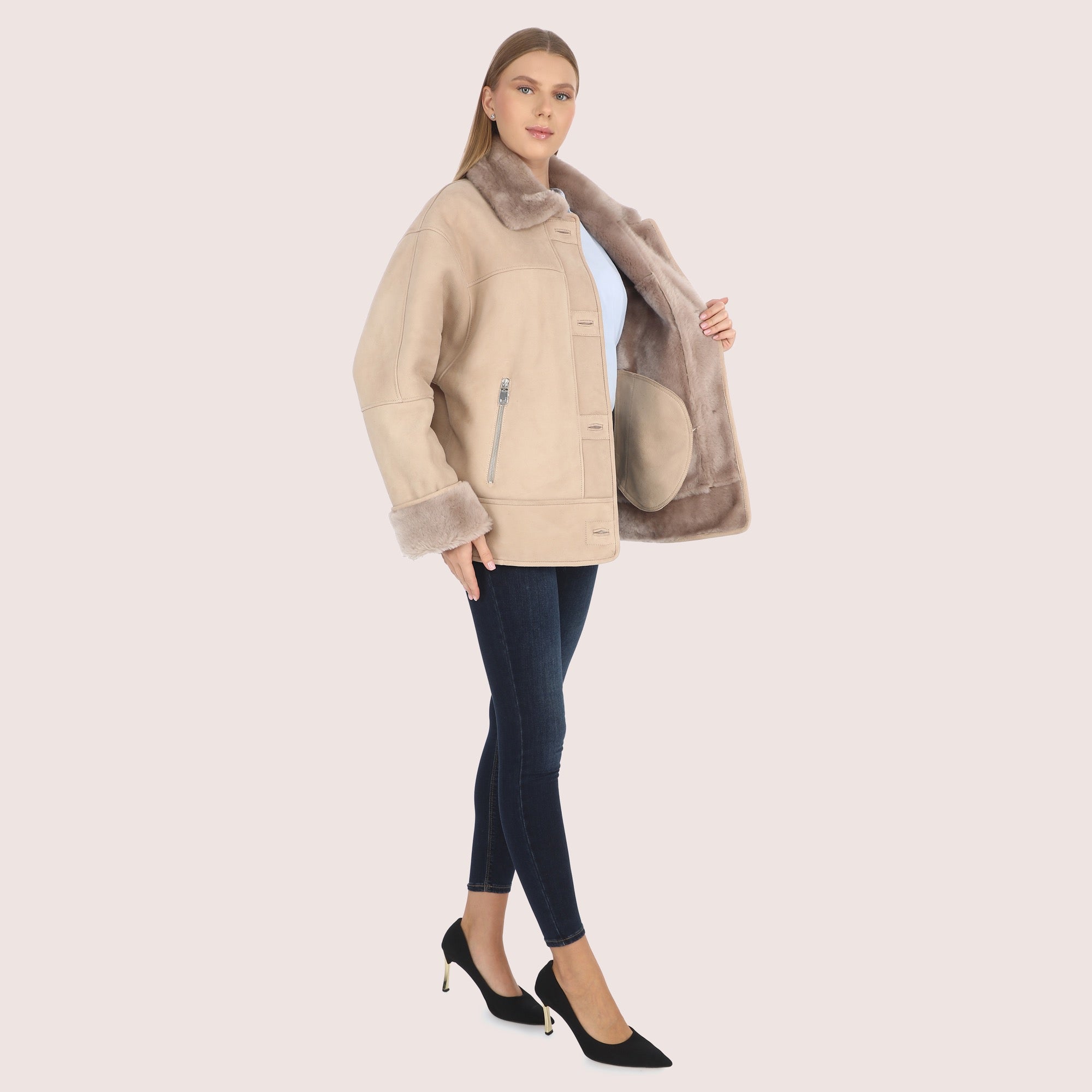 Anita Shearling Jacket-8